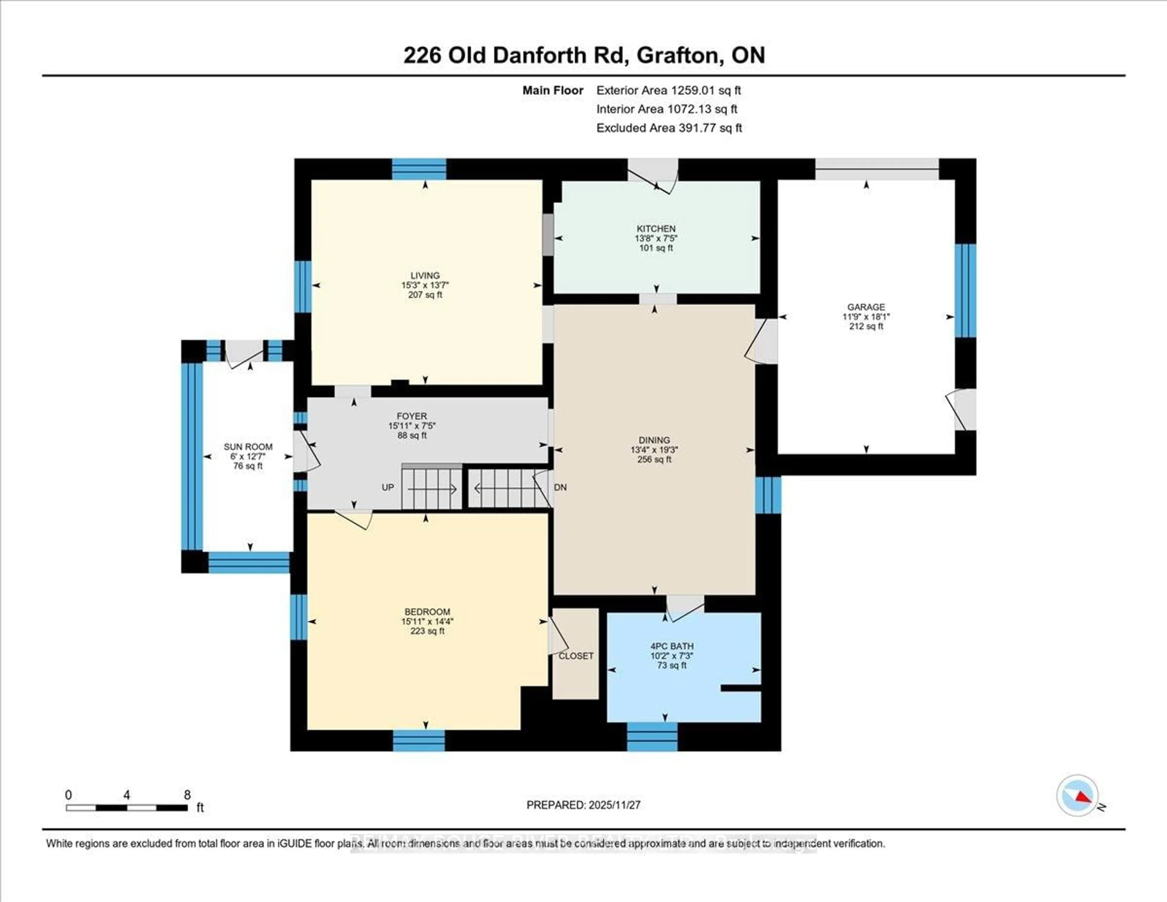 Floor plan for 226 Old Danforth Rd, Alnwick/Haldimand Ontario K0K 2G0