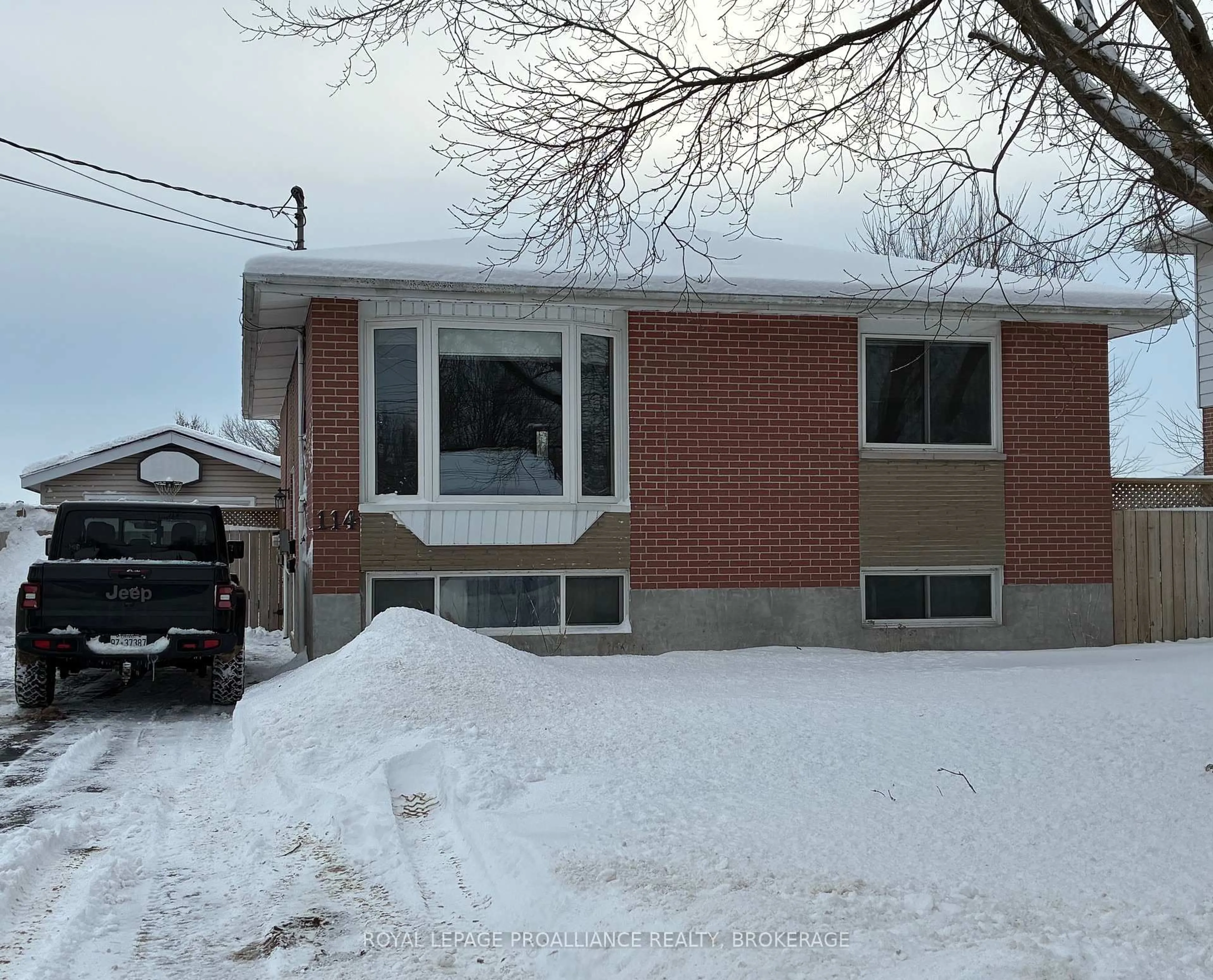 Home with brick exterior material, street for 114 Drennan St, Kingston Ontario K7K 2S5