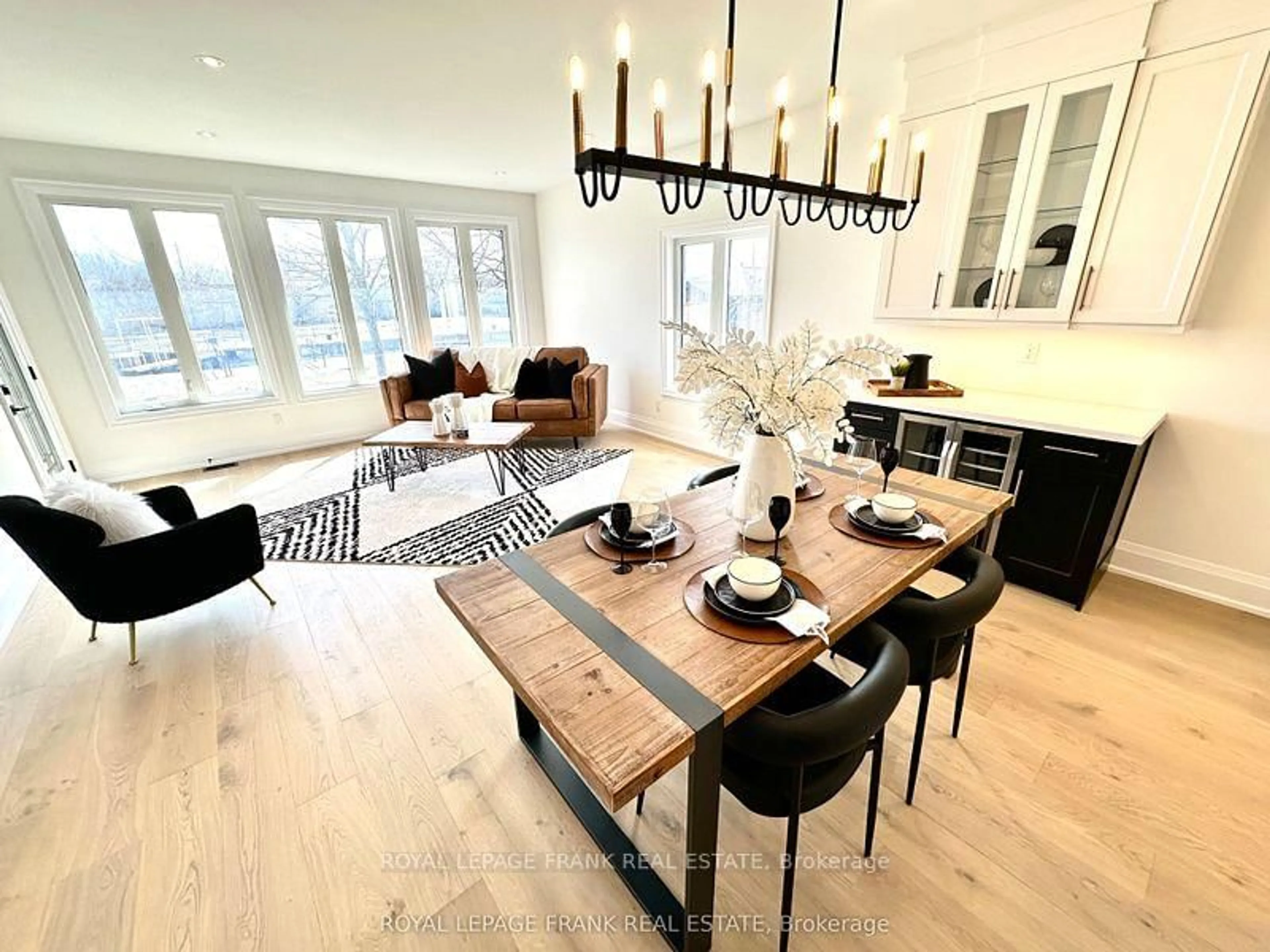 Open concept kitchen, wood/laminate floor for 6 Pond St, Trent Hills Ontario K0L 1Y0