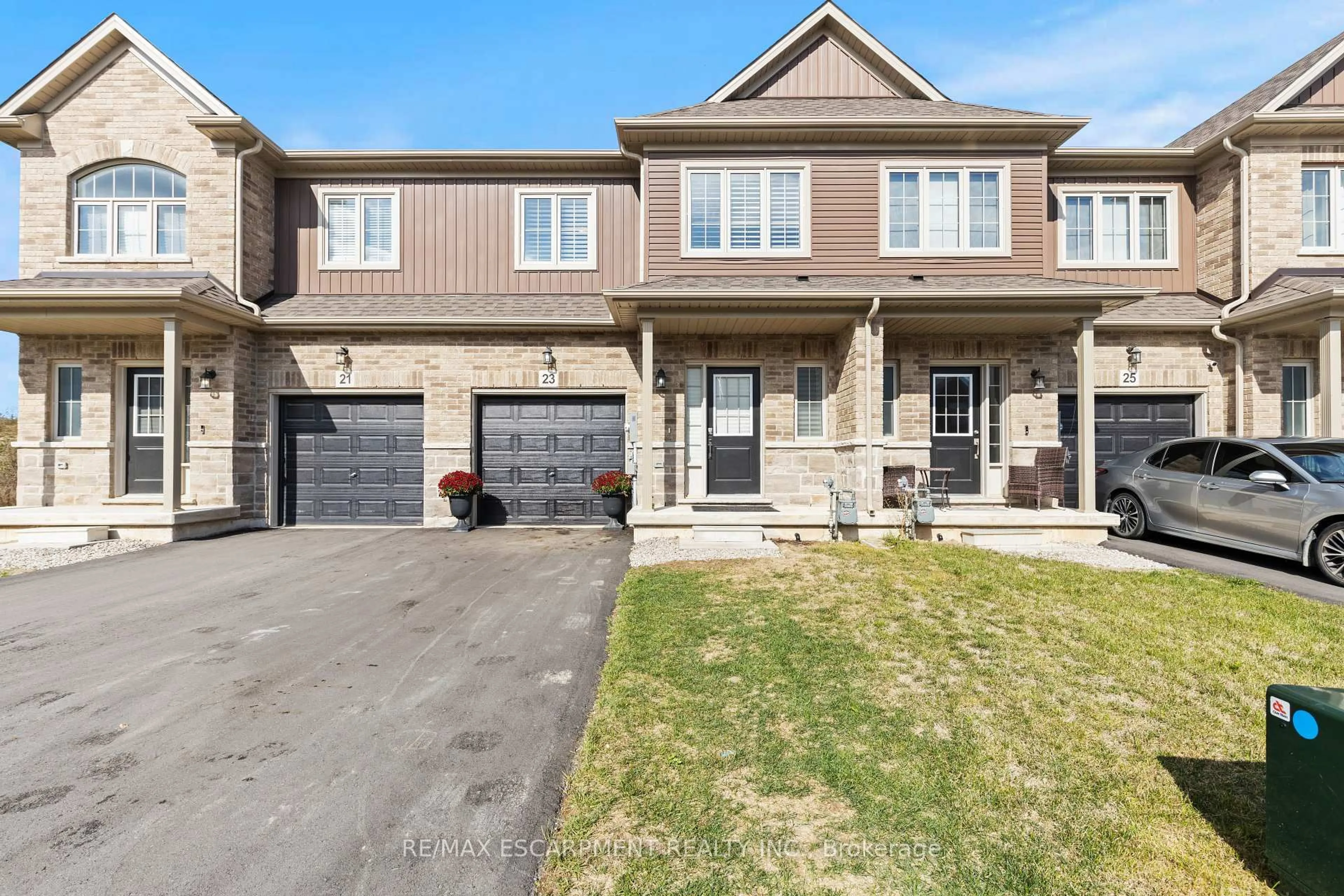 Home with brick exterior material, street for 23 Zoe Lane, Hamilton Ontario L0R 1C0