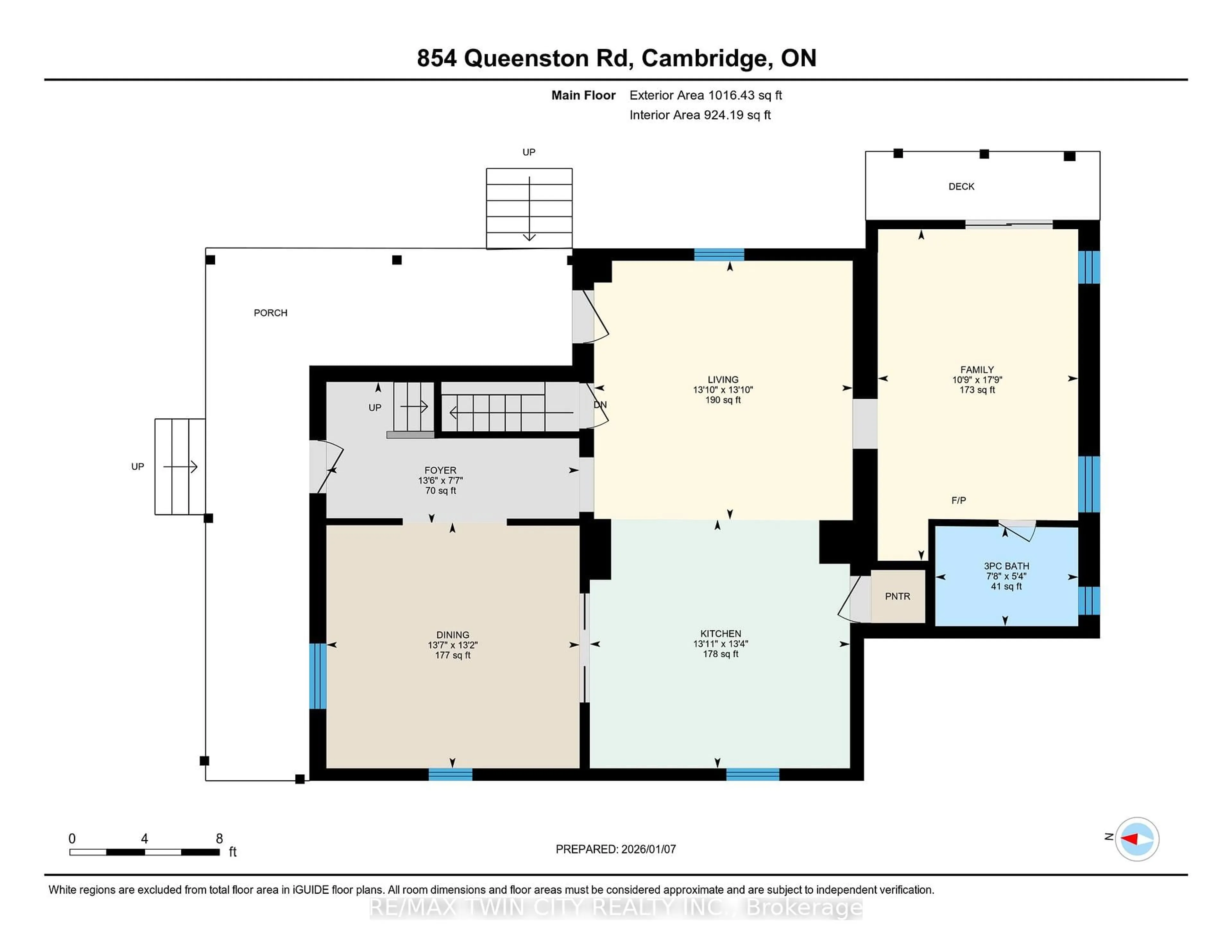 Floor plan for 854 Queenston Rd, Cambridge Ontario N3H 3K5