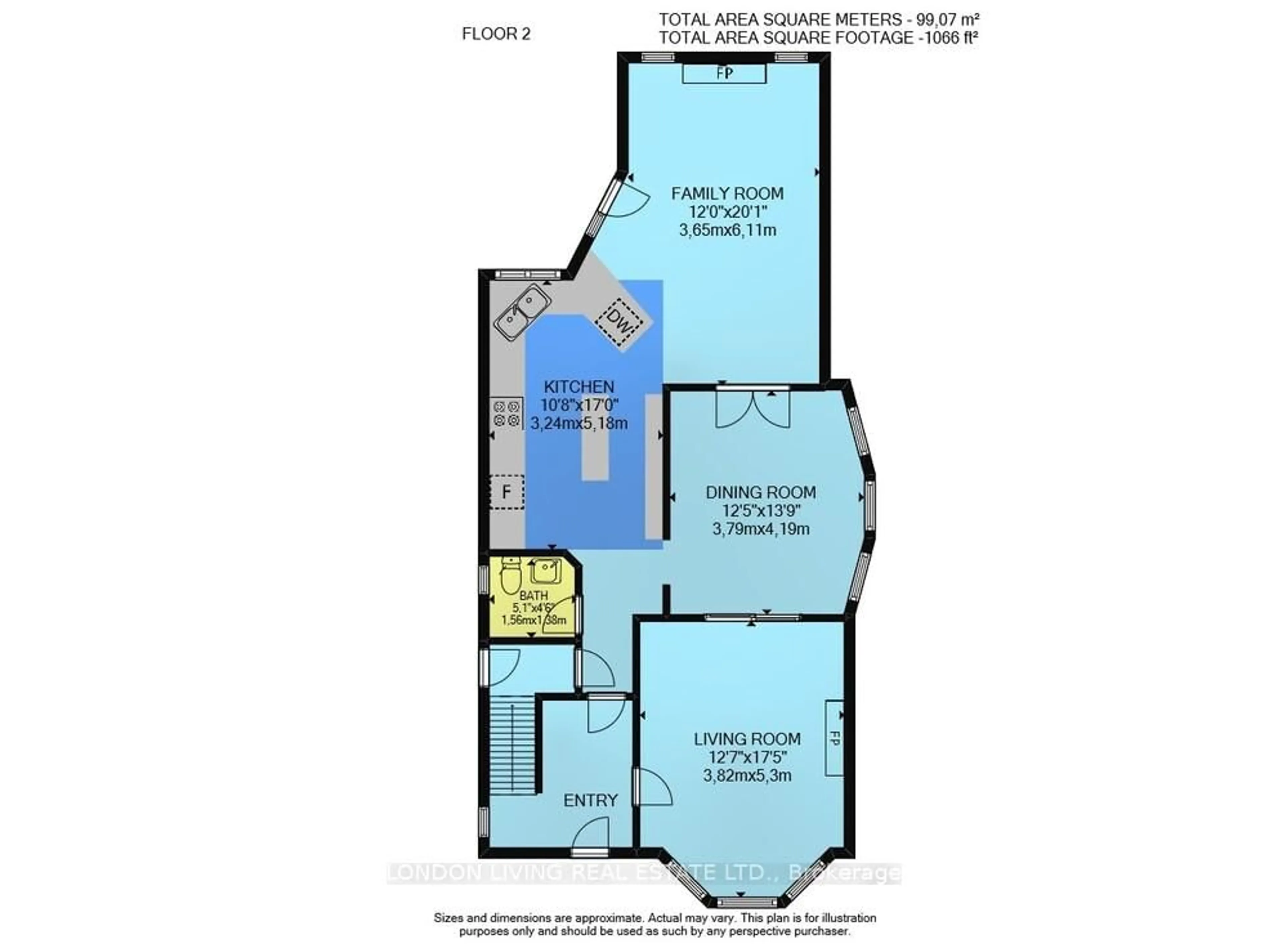 Floor plan for 27 Ardaven Pl, London South Ontario N6C 1H4