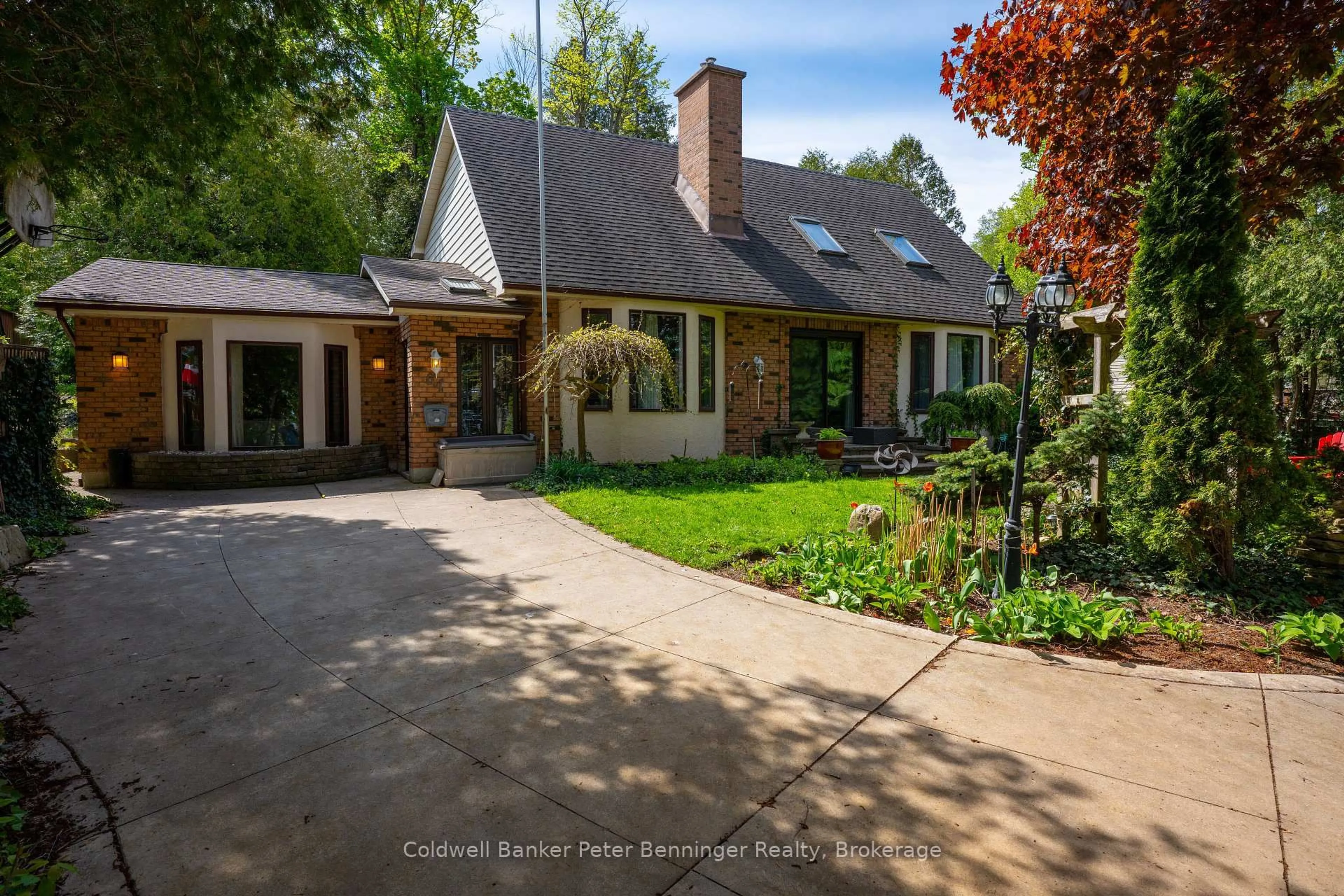 Home with brick exterior material, street for 64 Boiler Beach Rd, Huron-Kinloss Ontario N2Z 0B3