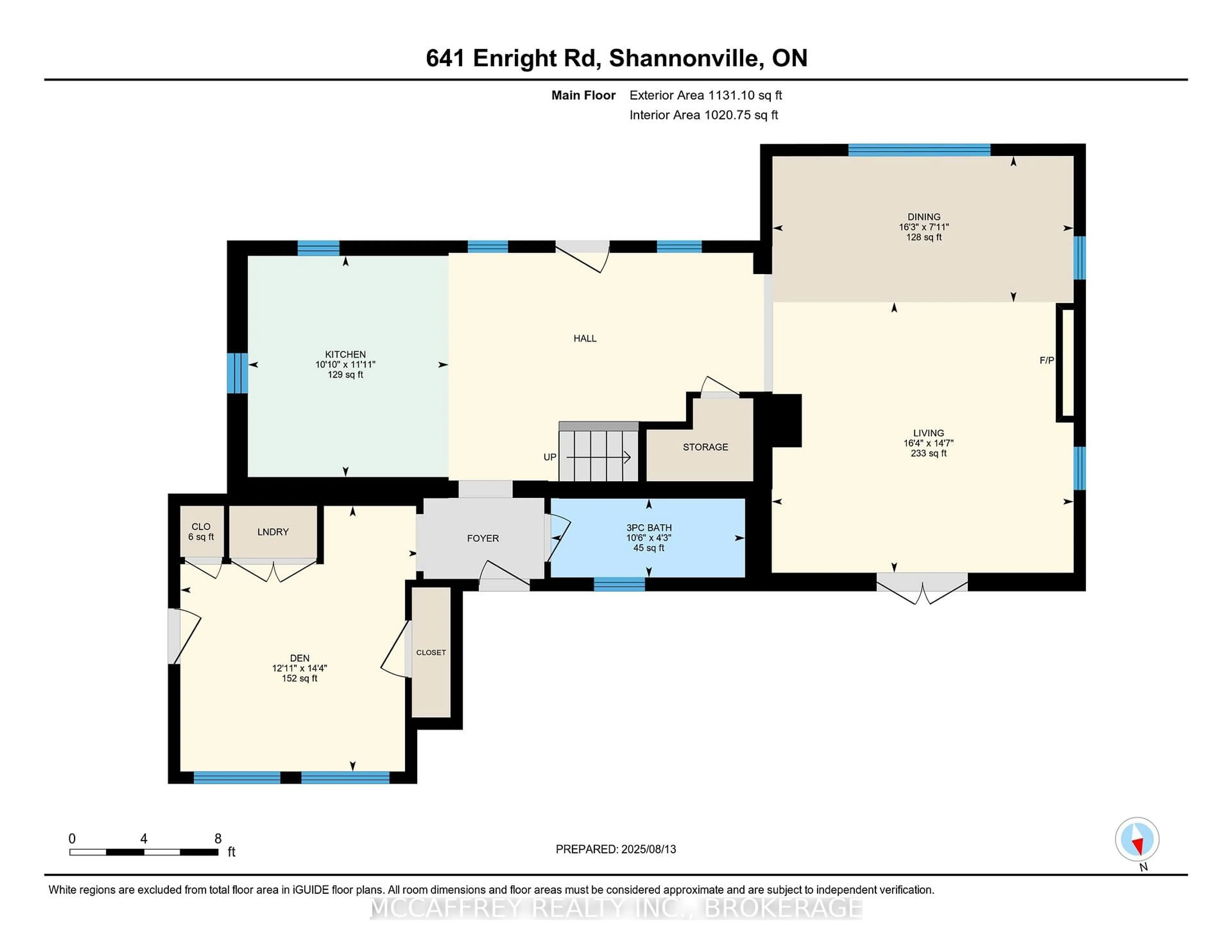 Floor plan for 641 Enright Rd, Shannonville Ontario K0K 3A0