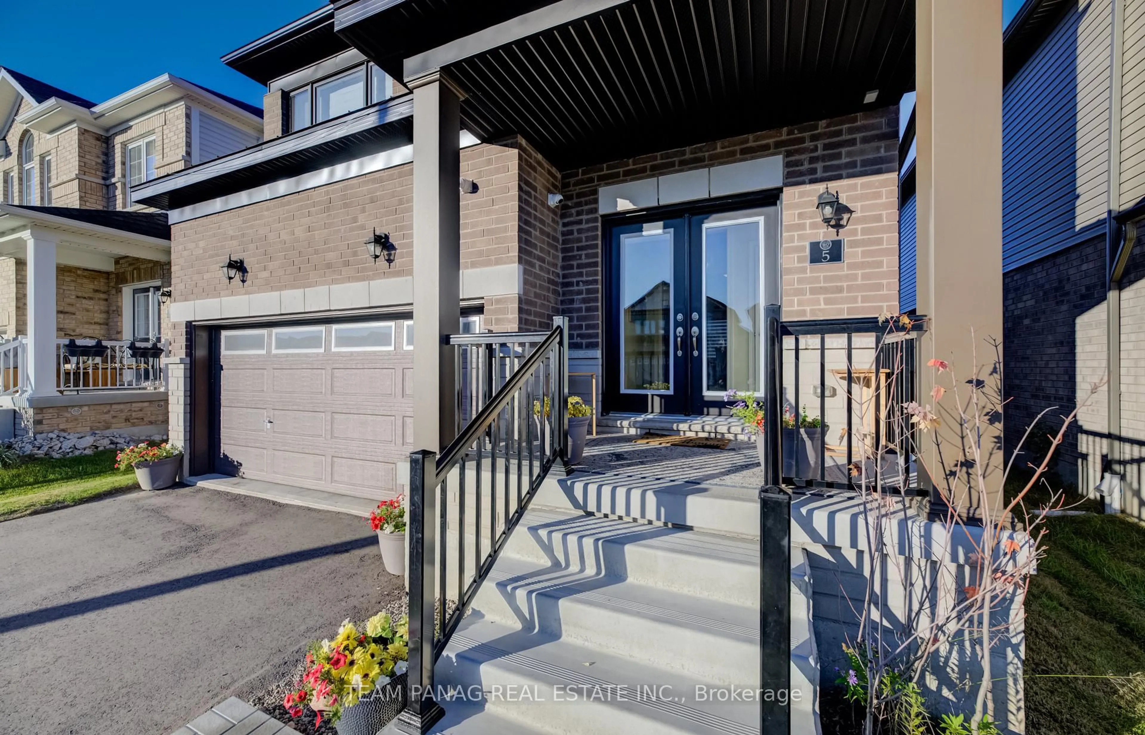 Home with brick exterior material, street for 5 Heming St, Brant Ontario N3L 0M5