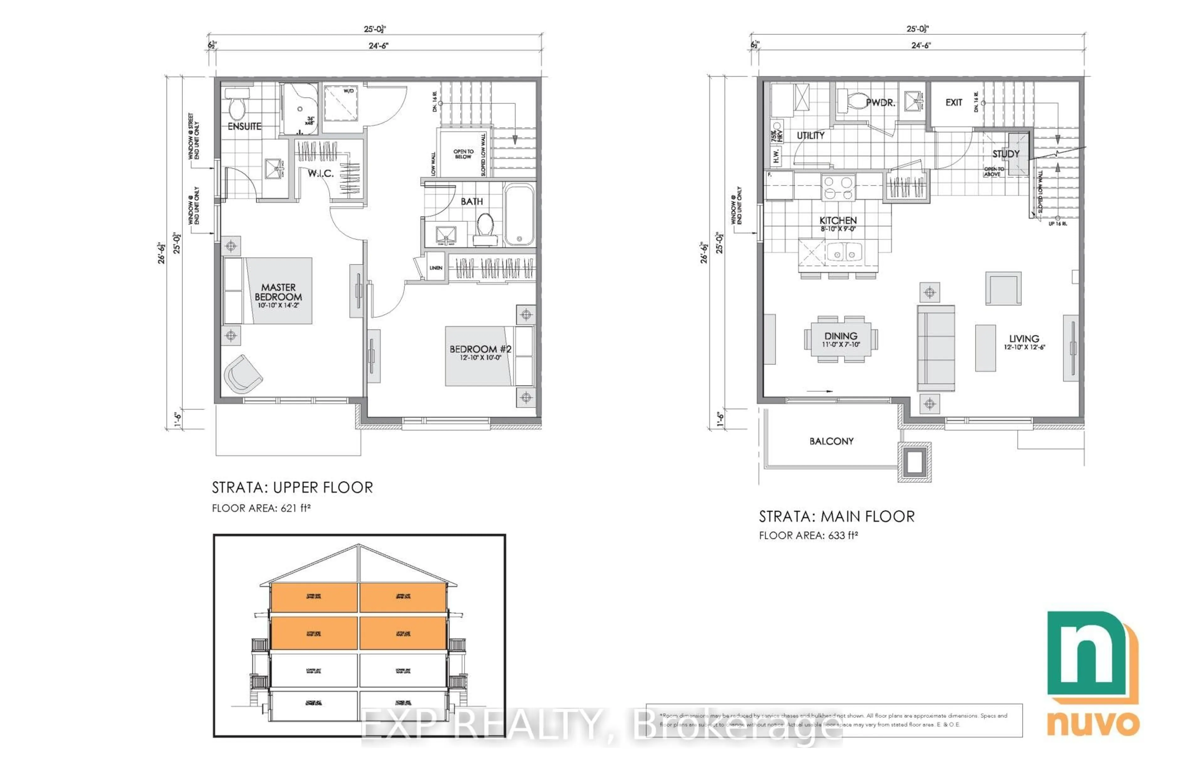 Floor plan for 230 Pingwi Pl #K, Metcalfe Ontario K0A 2P0