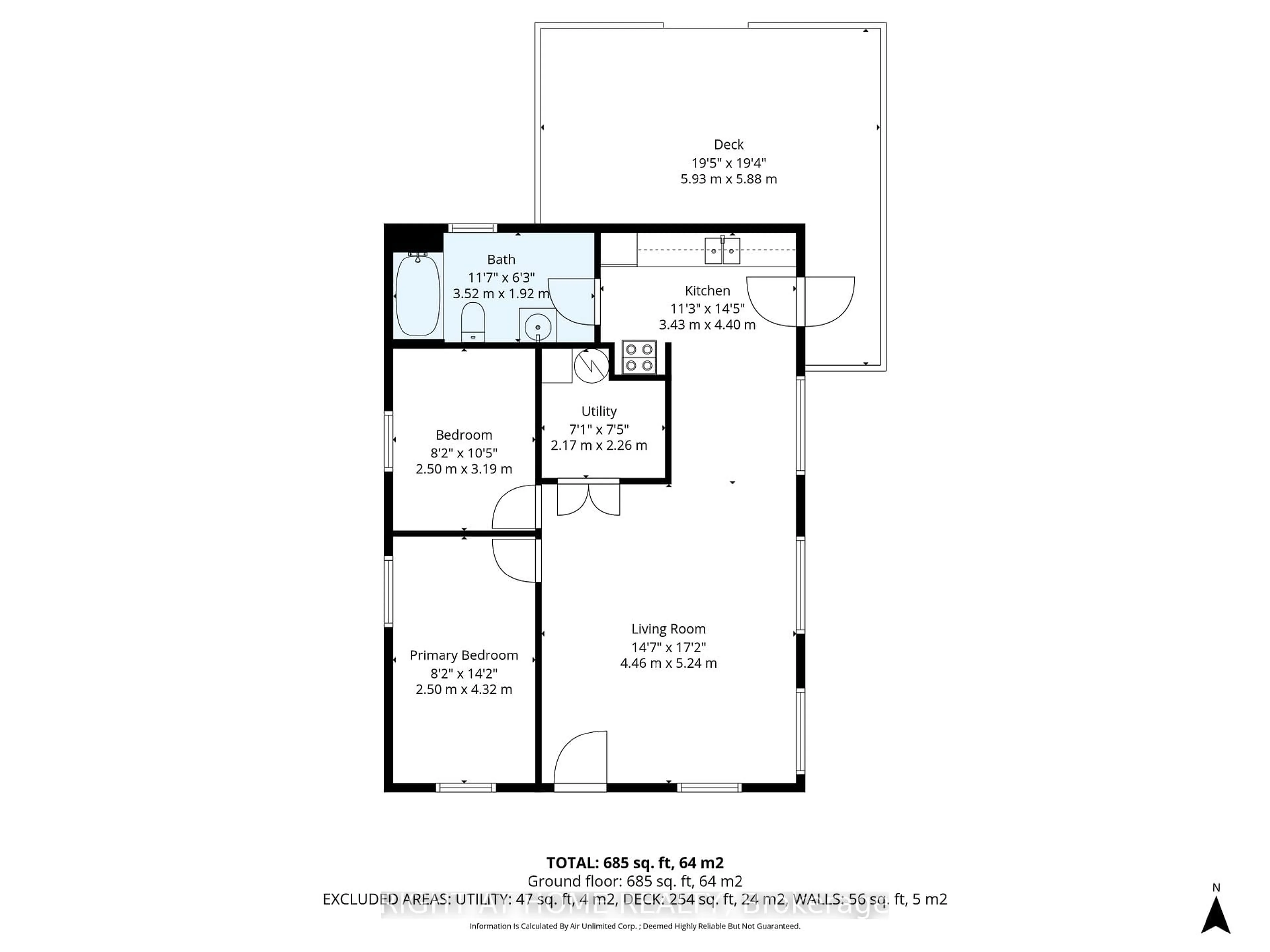 Floor plan for 3852 Brunswick Ave, Fort Erie Ontario L0S 1B0