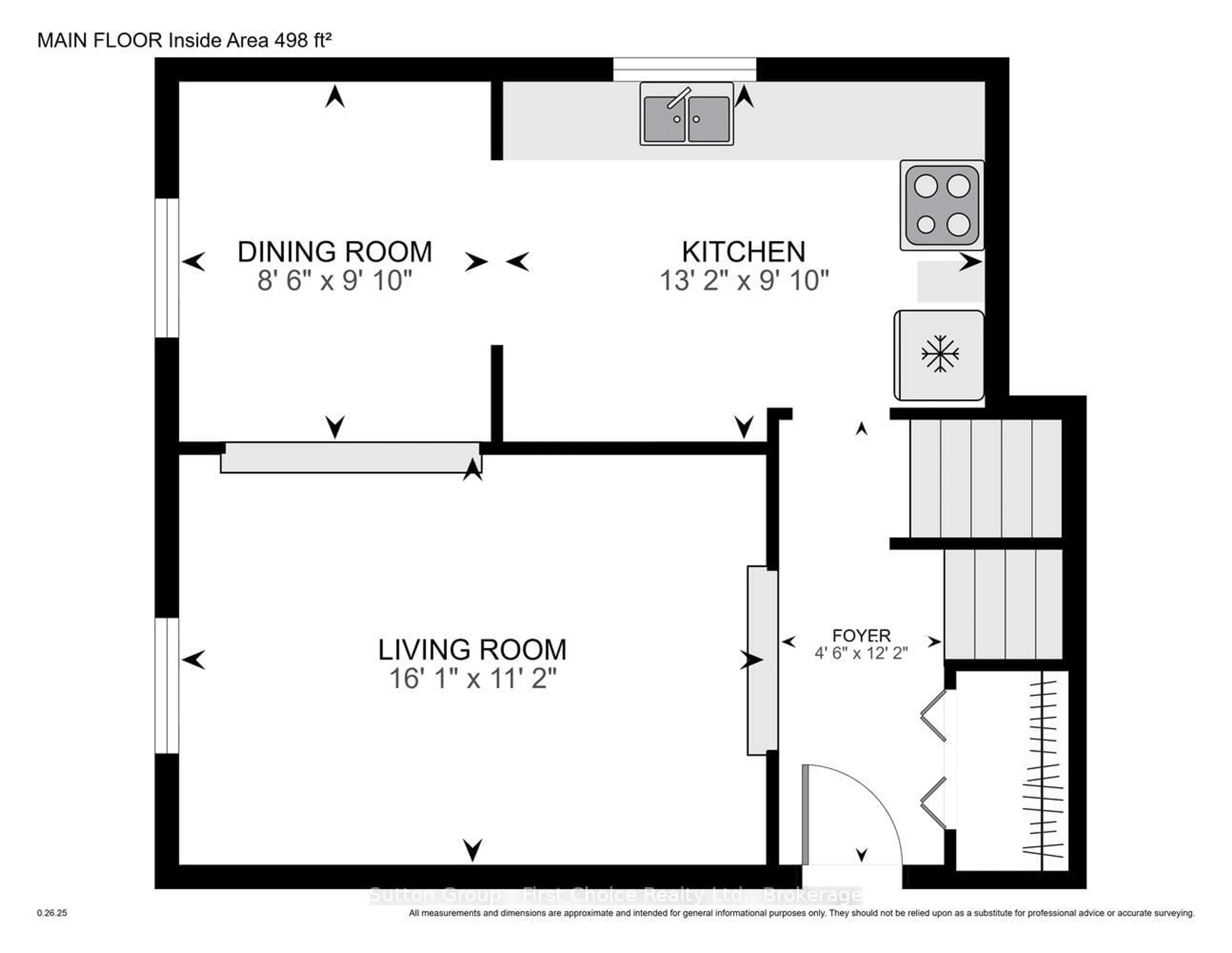 Floor plan for 70 Bedford Dr, Stratford Ontario N5A 5J5