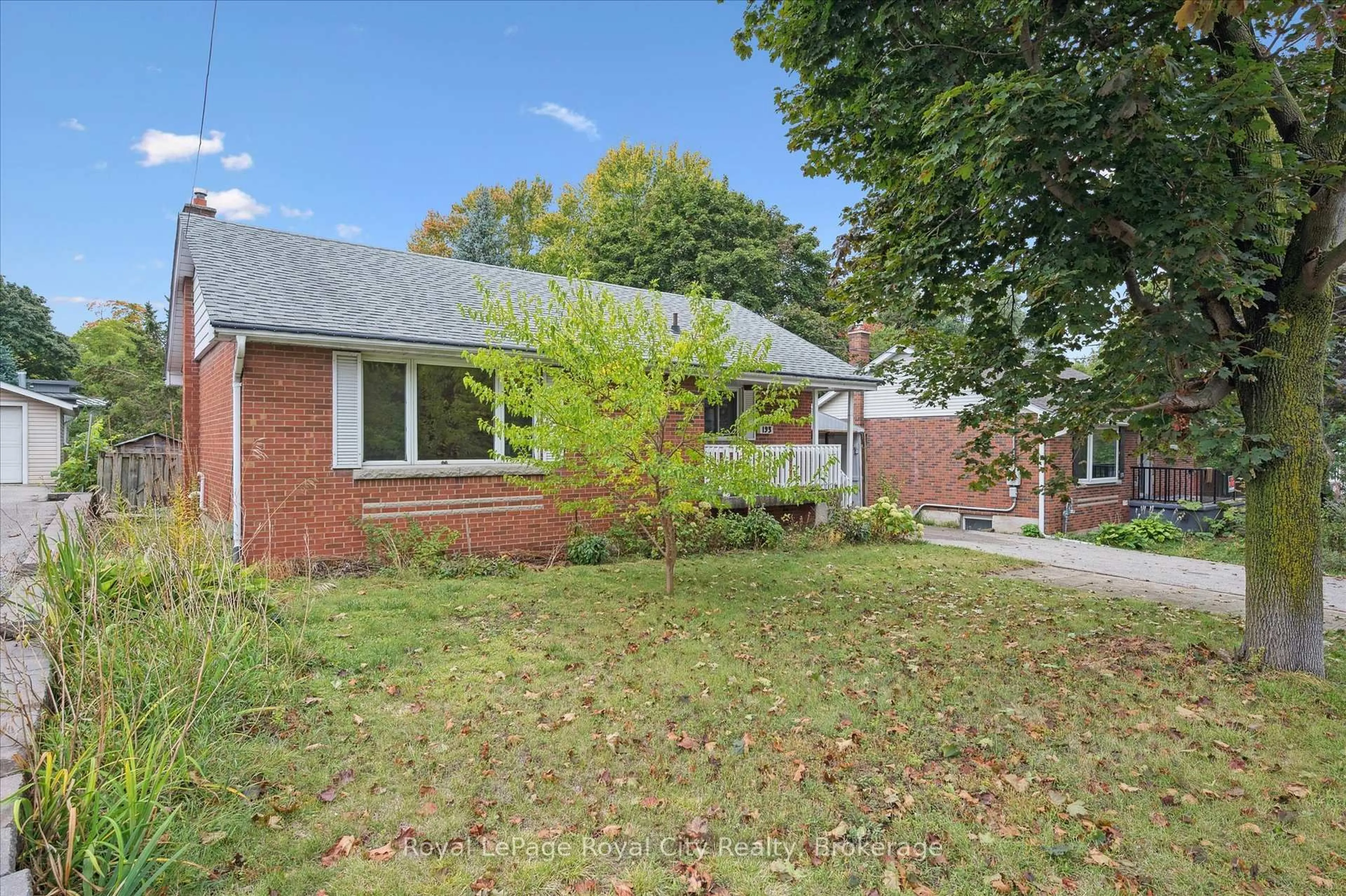 Home with brick exterior material, street for 193 Edinburgh Rd, Guelph Ontario N1G 2H8