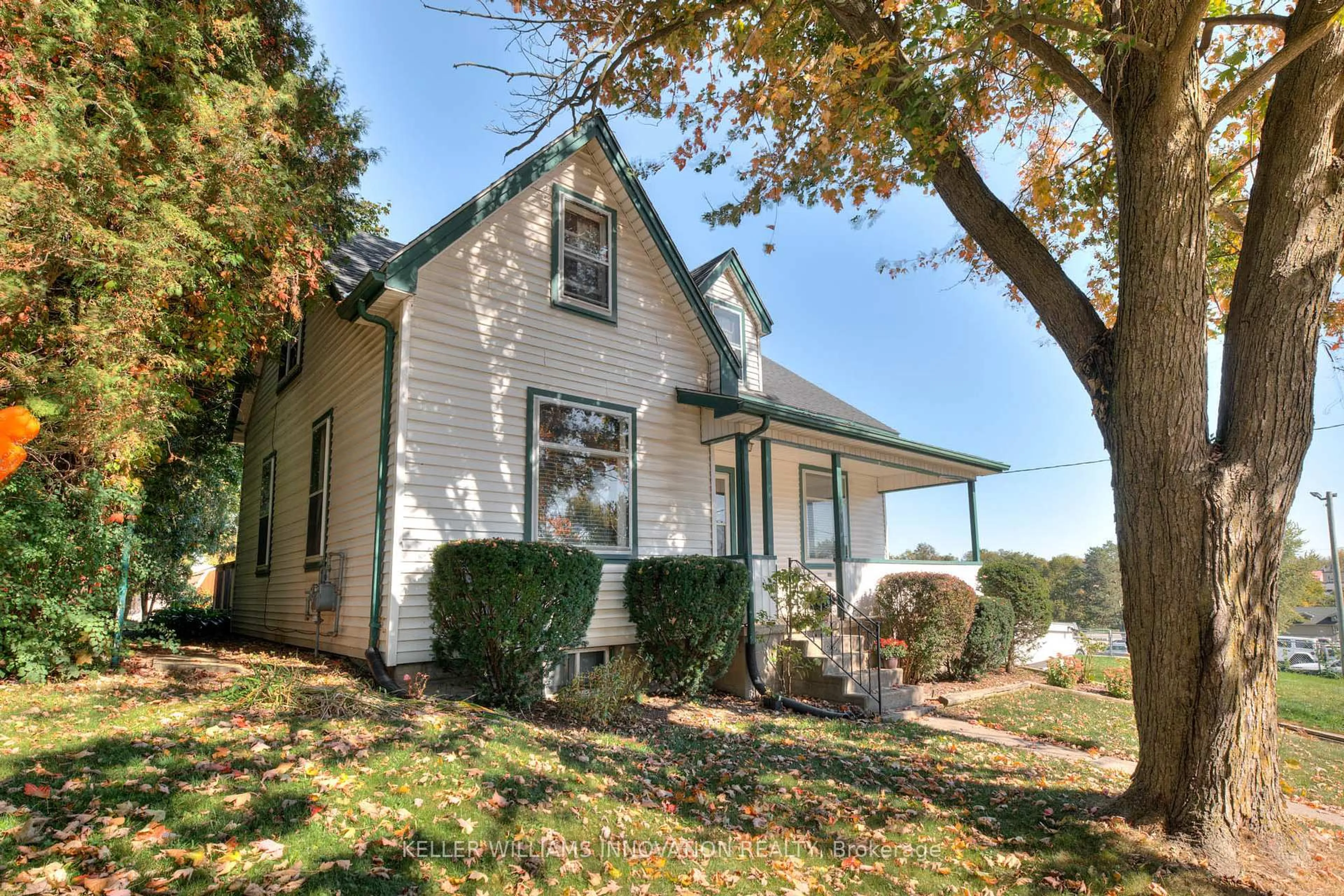 Home with vinyl exterior material, street for 21 Huron Rd, West Perth Ontario N0K 1N0