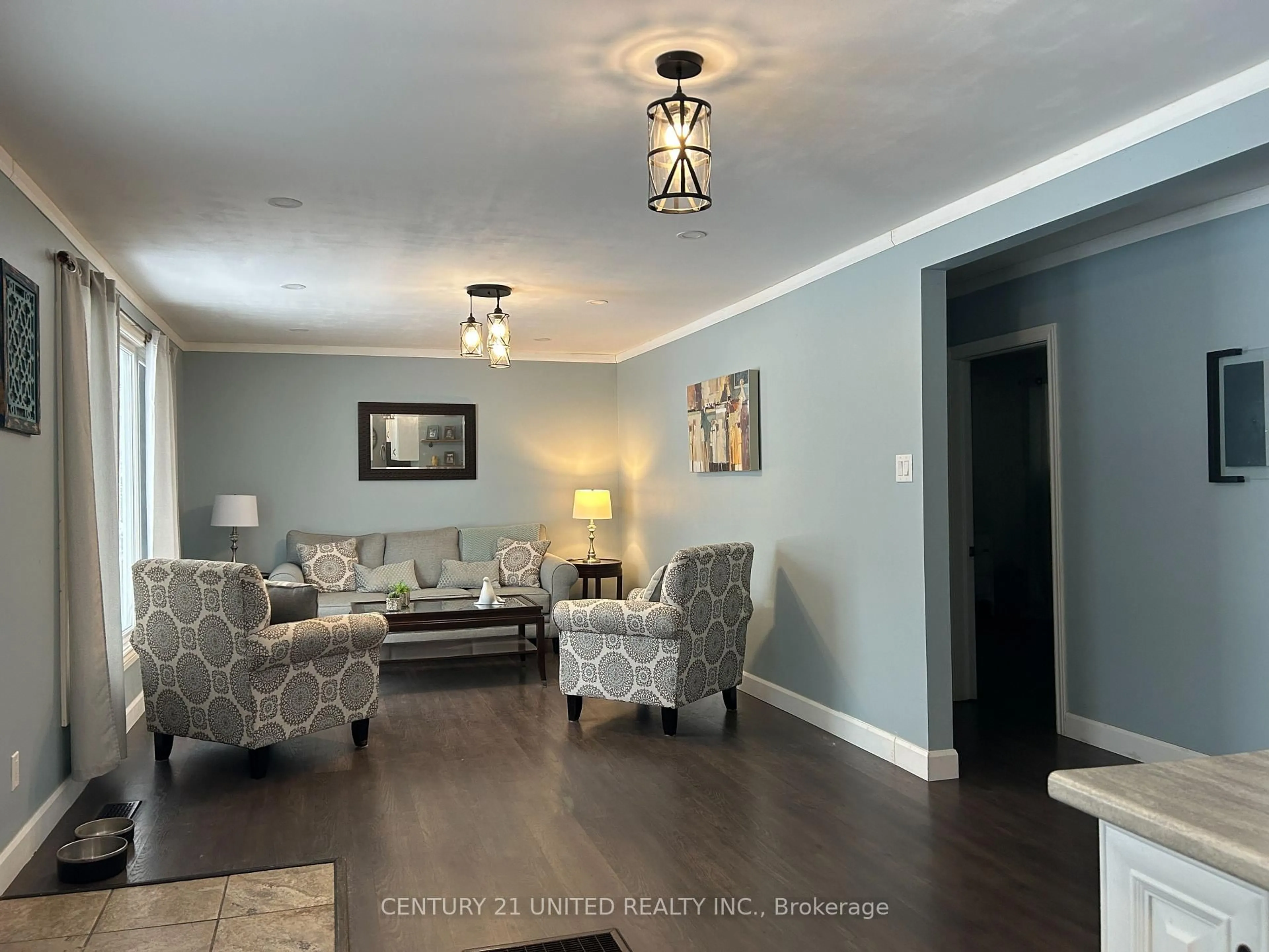 Living room with furniture, unknown for 67 Bursthall St, Limoges Ontario K0K 2M0