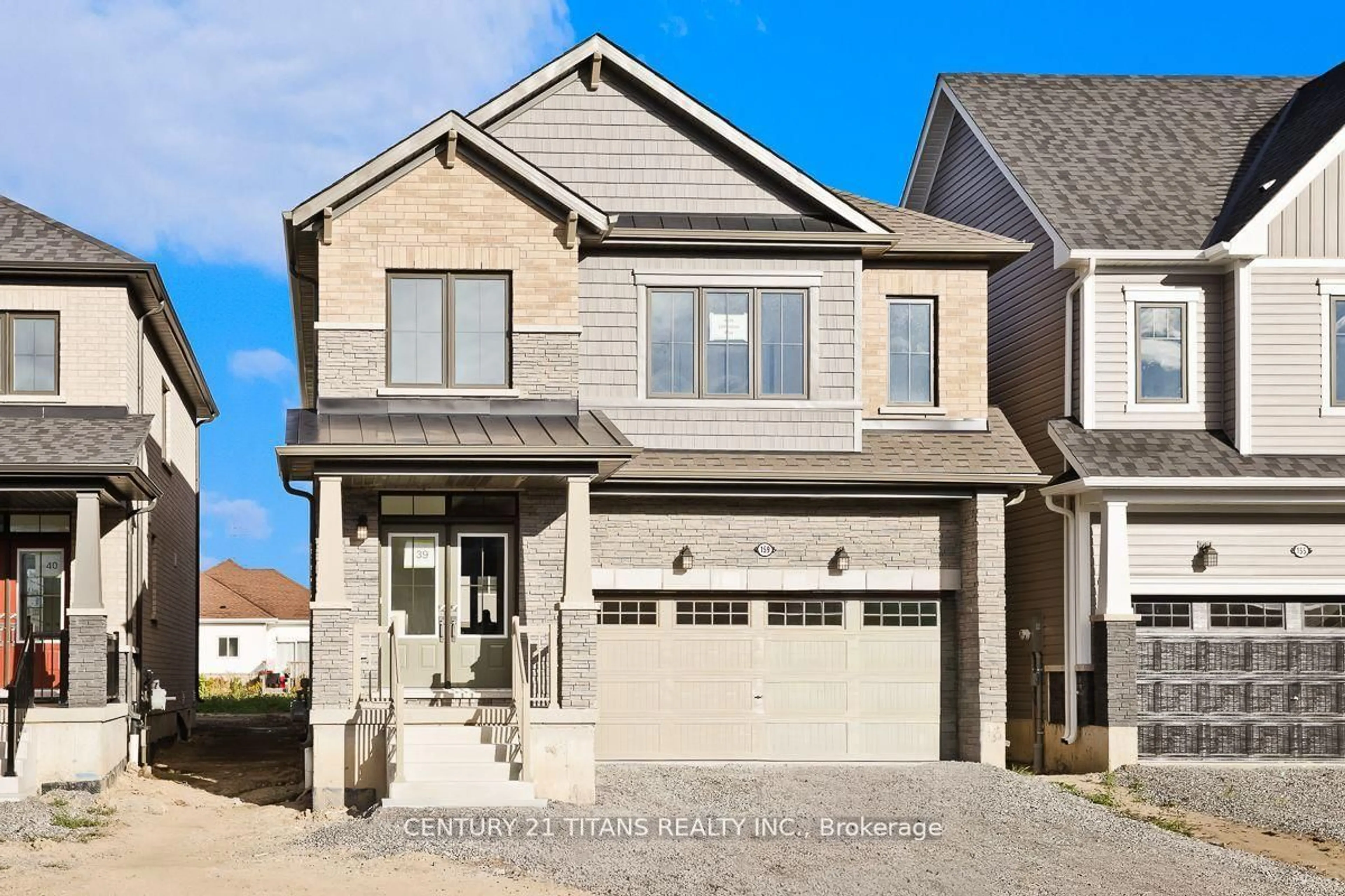 Home with brick exterior material, street for 159 Velvet Way, Thorold Ontario L2V 0P1