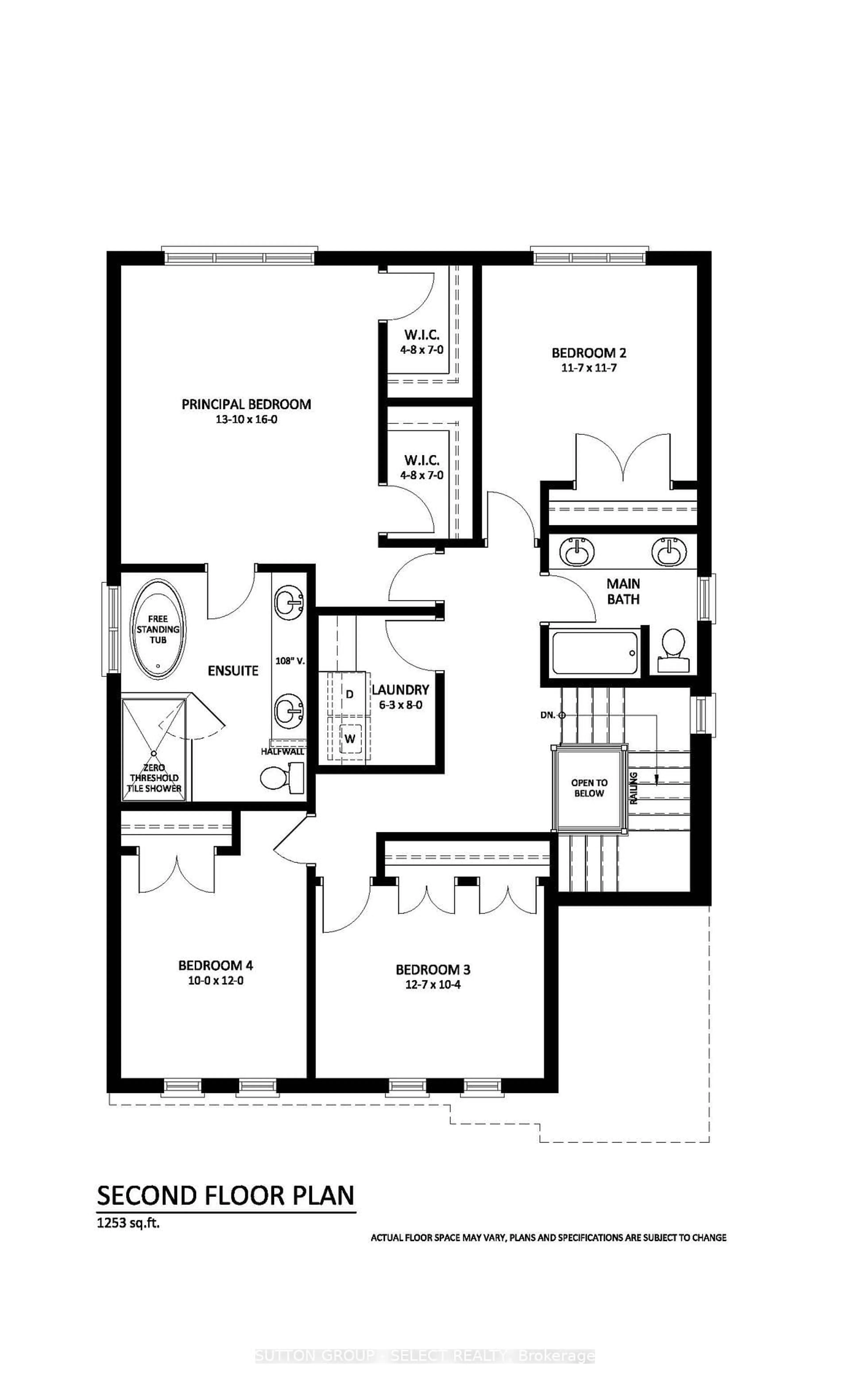 Floor plan for 1906 Fountain Grass Dr, London South Ontario N6K 0K7