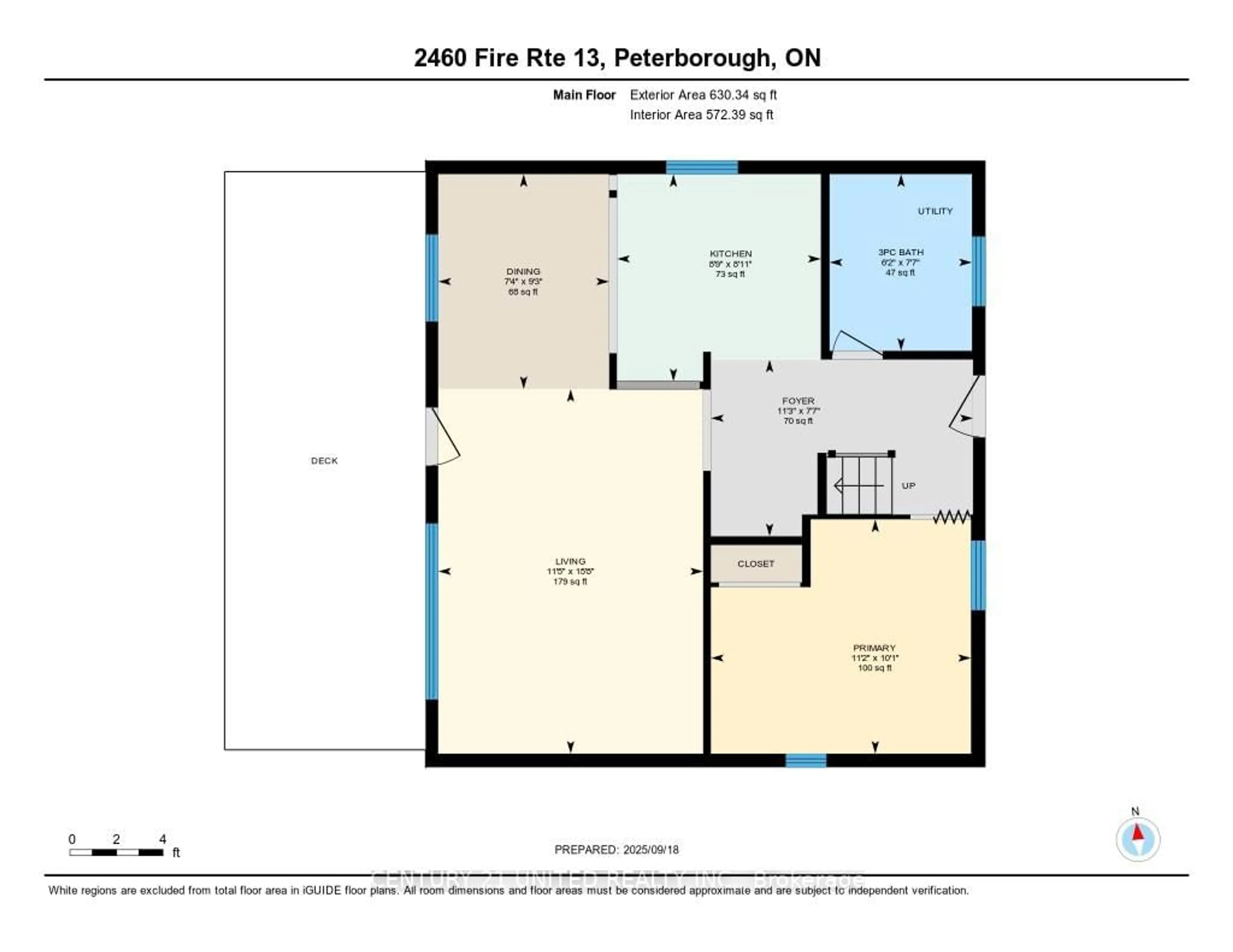Floor plan for 2460 Fire Route 13, Selwyn Ontario K0L 2H0