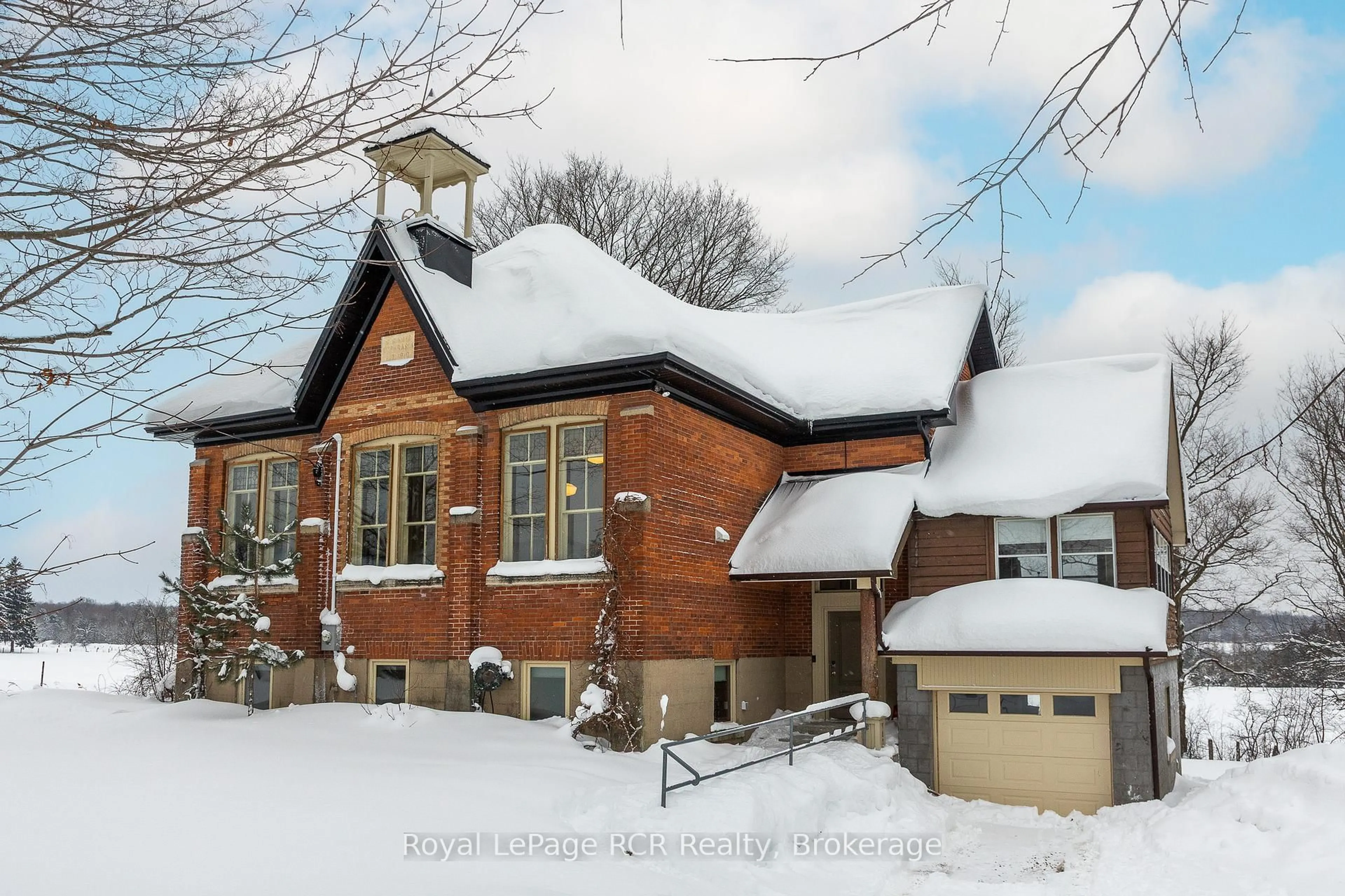 Home with brick exterior material, street for 136630 Grey Road 12, Grey Highlands Ontario N4L 1W6