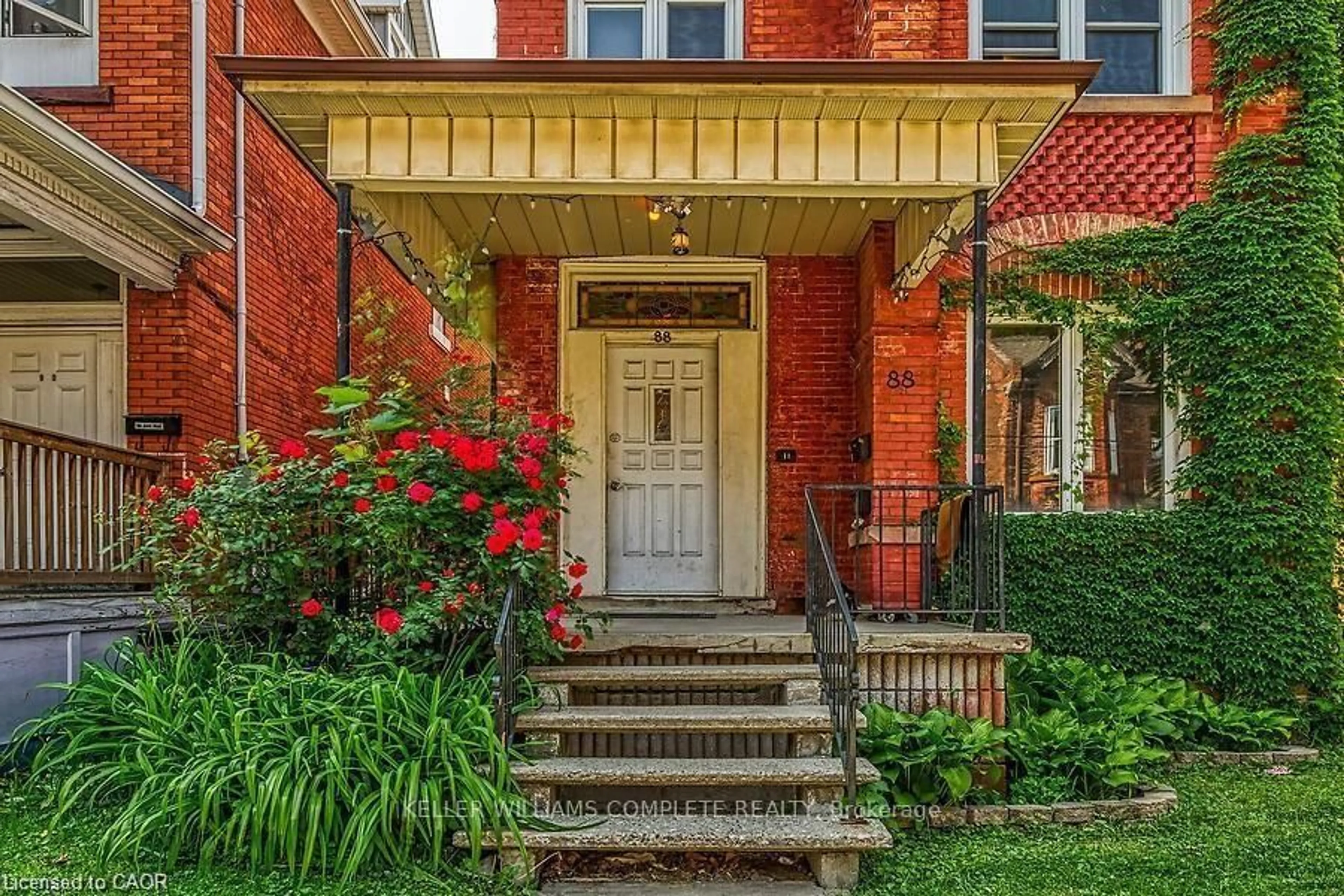 Home with brick exterior material, street for 88 GRANT Ave, Hamilton Ontario L8N 2X7