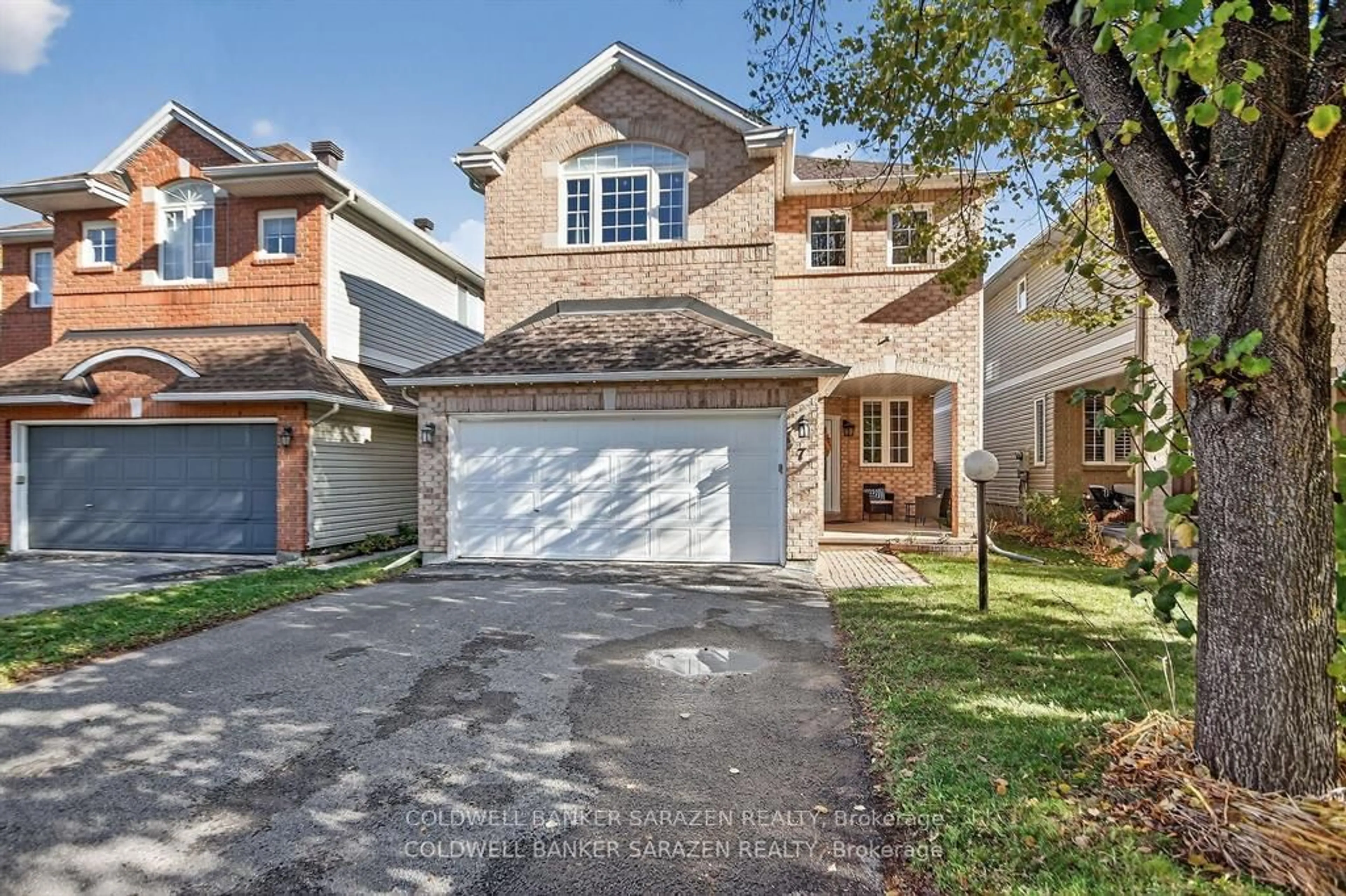 Home with brick exterior material, street for 7 Whitechapel Cres, Ottawa Ontario K1S 3G7