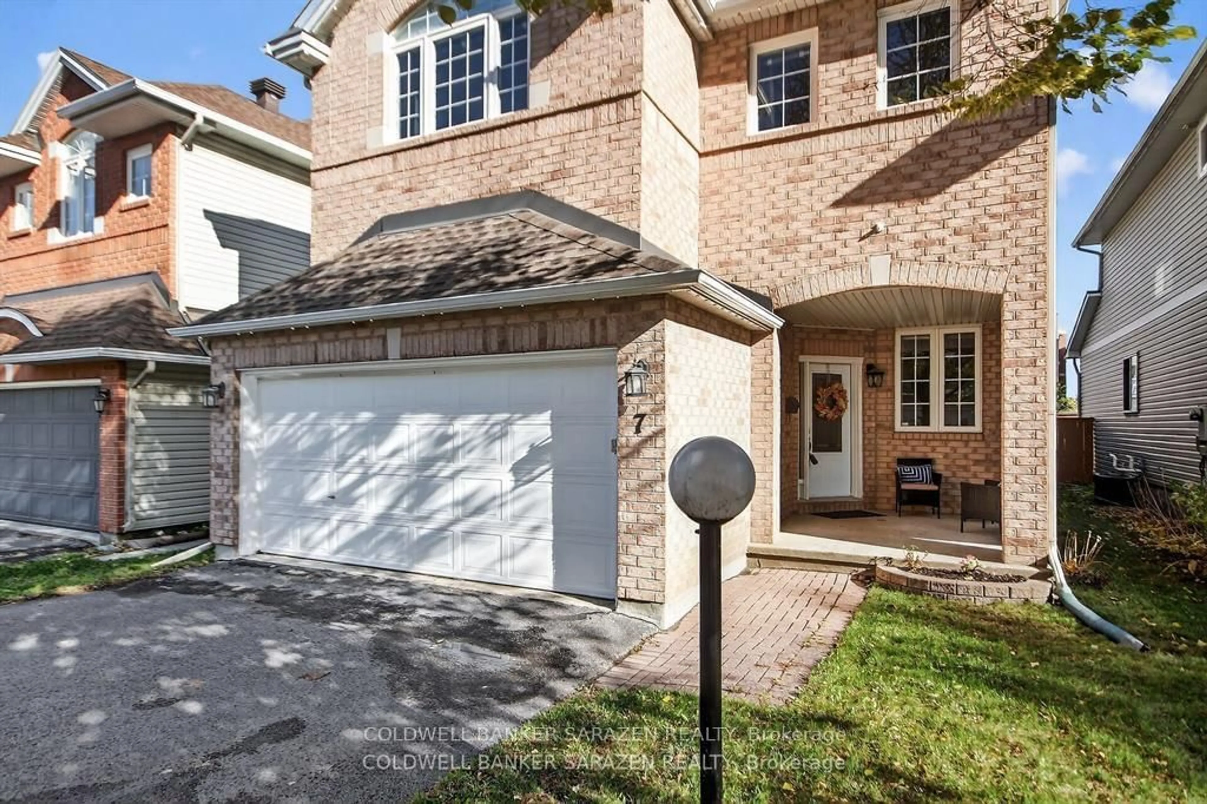 Home with brick exterior material, street for 7 Whitechapel Cres, Ottawa Ontario K1S 3G7