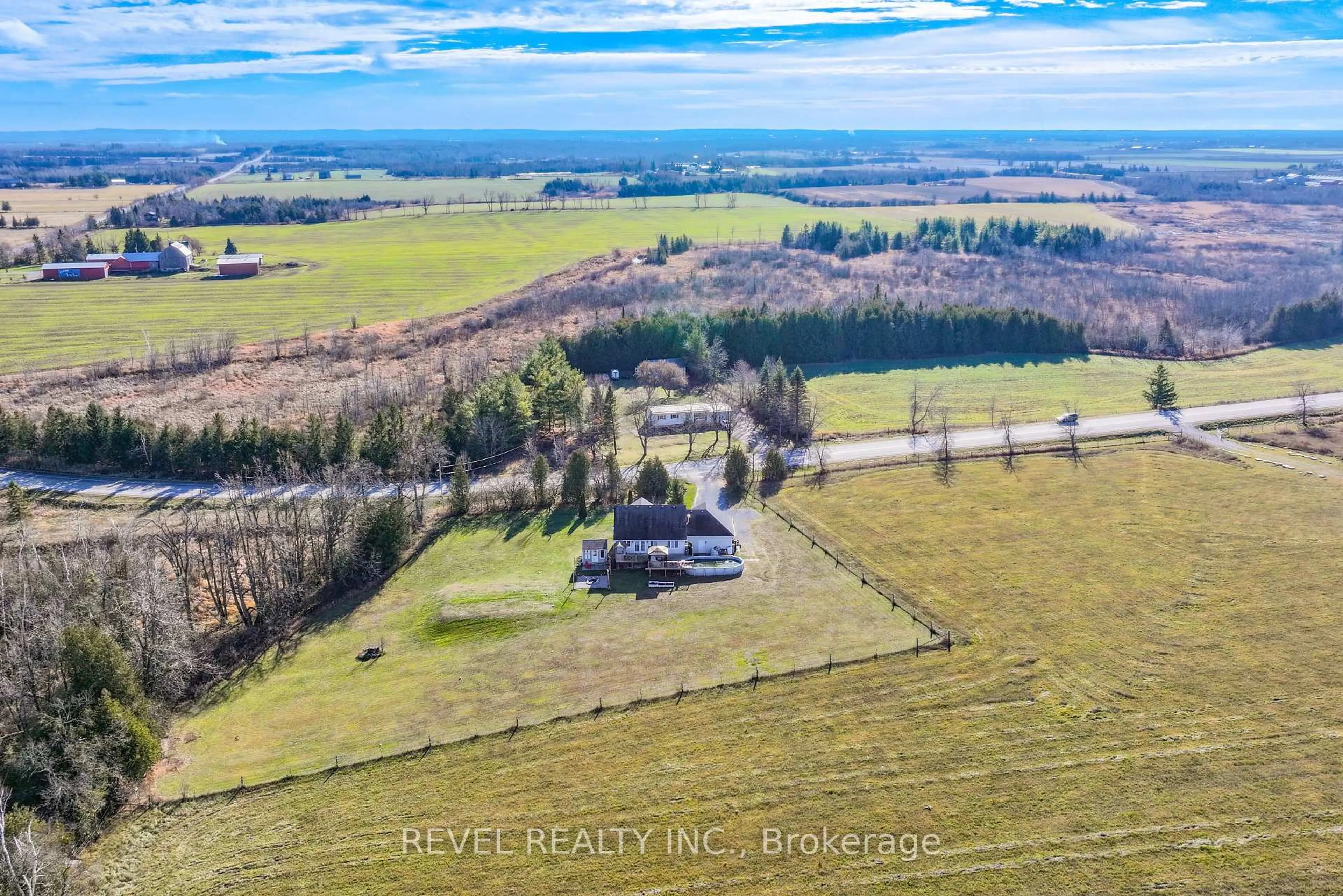 A pic from outside/outdoor area/front of a property/back of a property/a pic from drone, water/lake/river/ocean view for 1578 Sturgeon Rd, Kawartha Lakes Ontario K0M 1L0