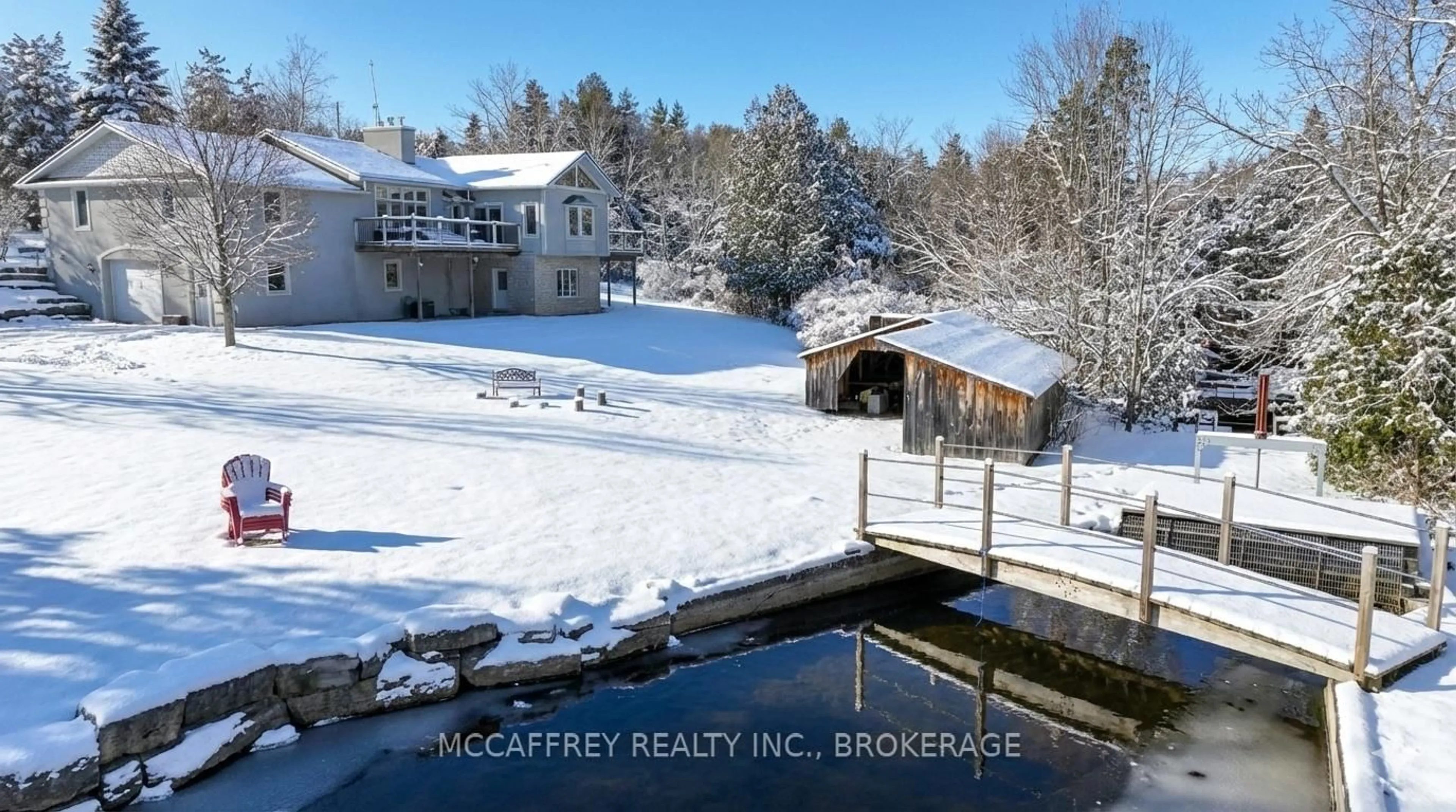 A pic from outside/outdoor area/front of a property/back of a property/a pic from drone, water/lake/river/ocean view for 898 COUNTY ROAD 12, Greater Napanee Ontario K0K 2W0