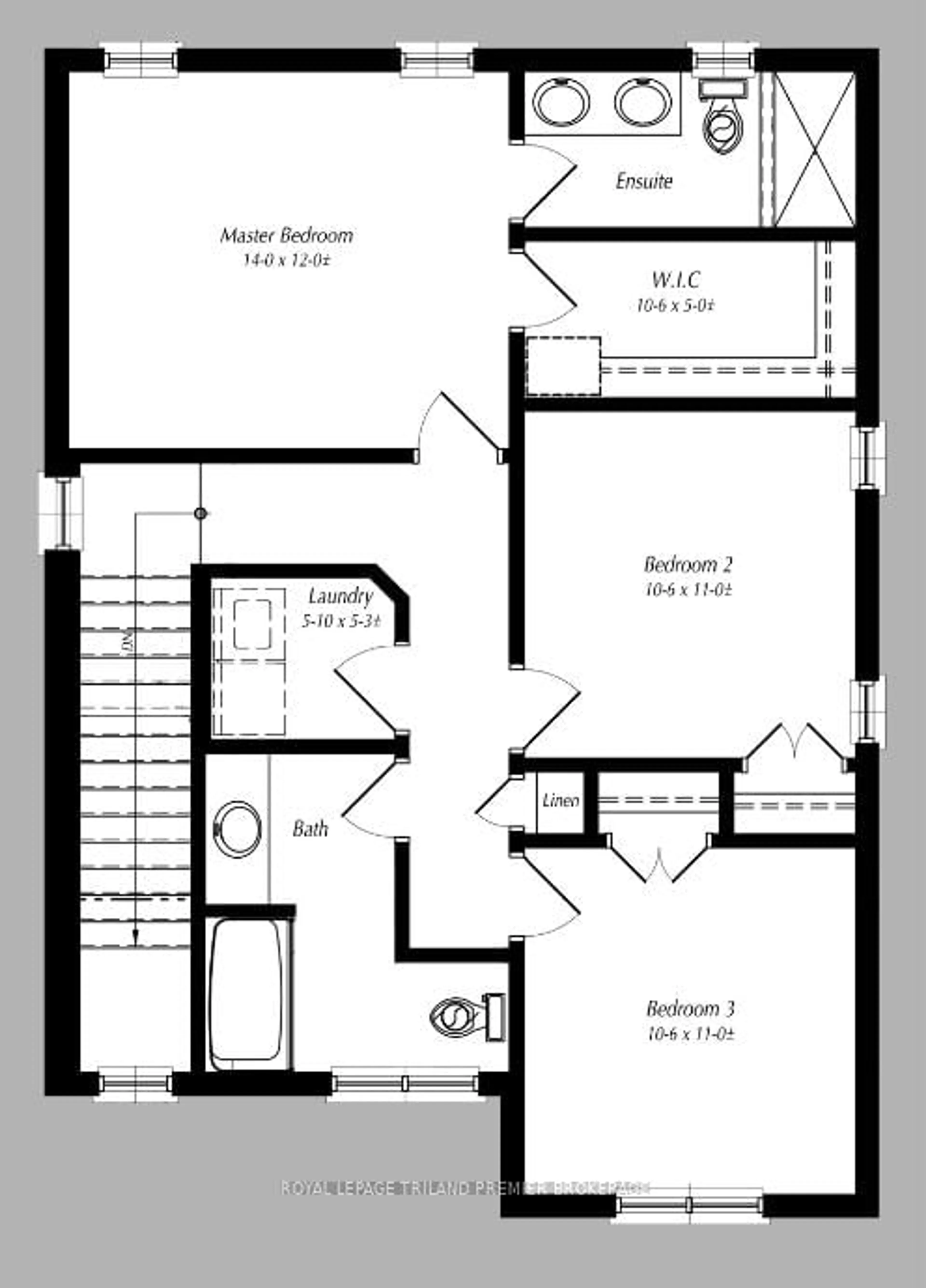 Floor plan for 104 DEARING Dr, South Huron Ontario N0M 1T0