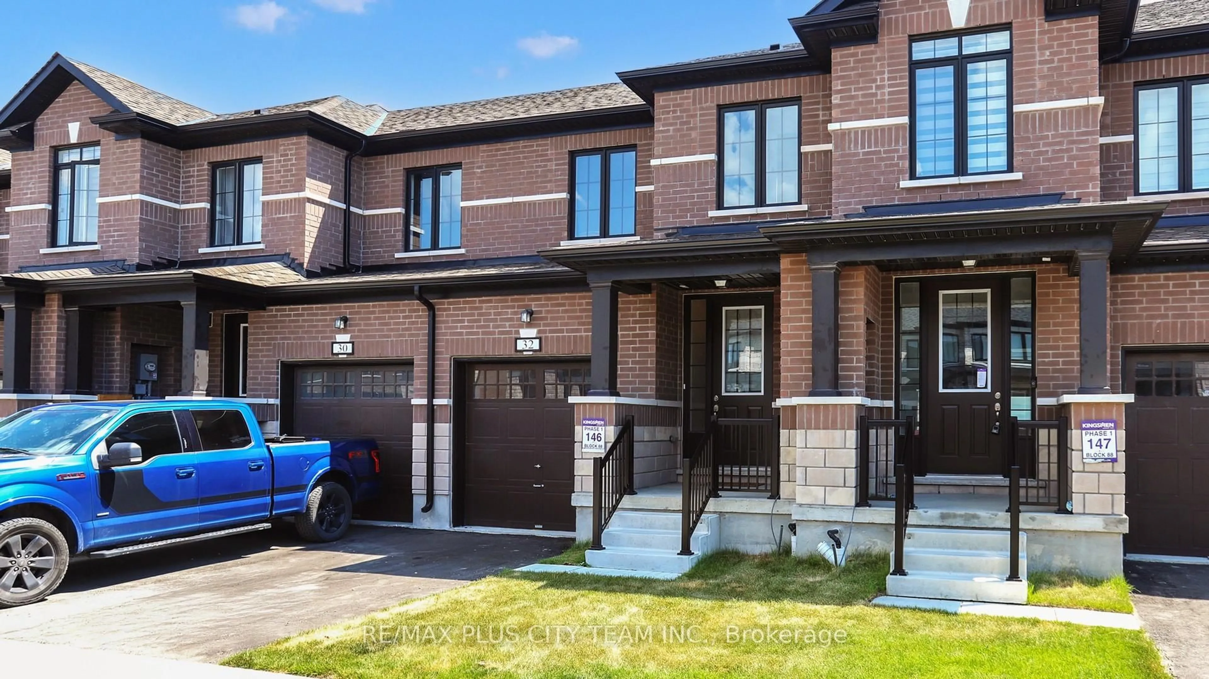 Home with brick exterior material, street for 32 Keenan St, Kawartha Lakes Ontario K9V 6C2