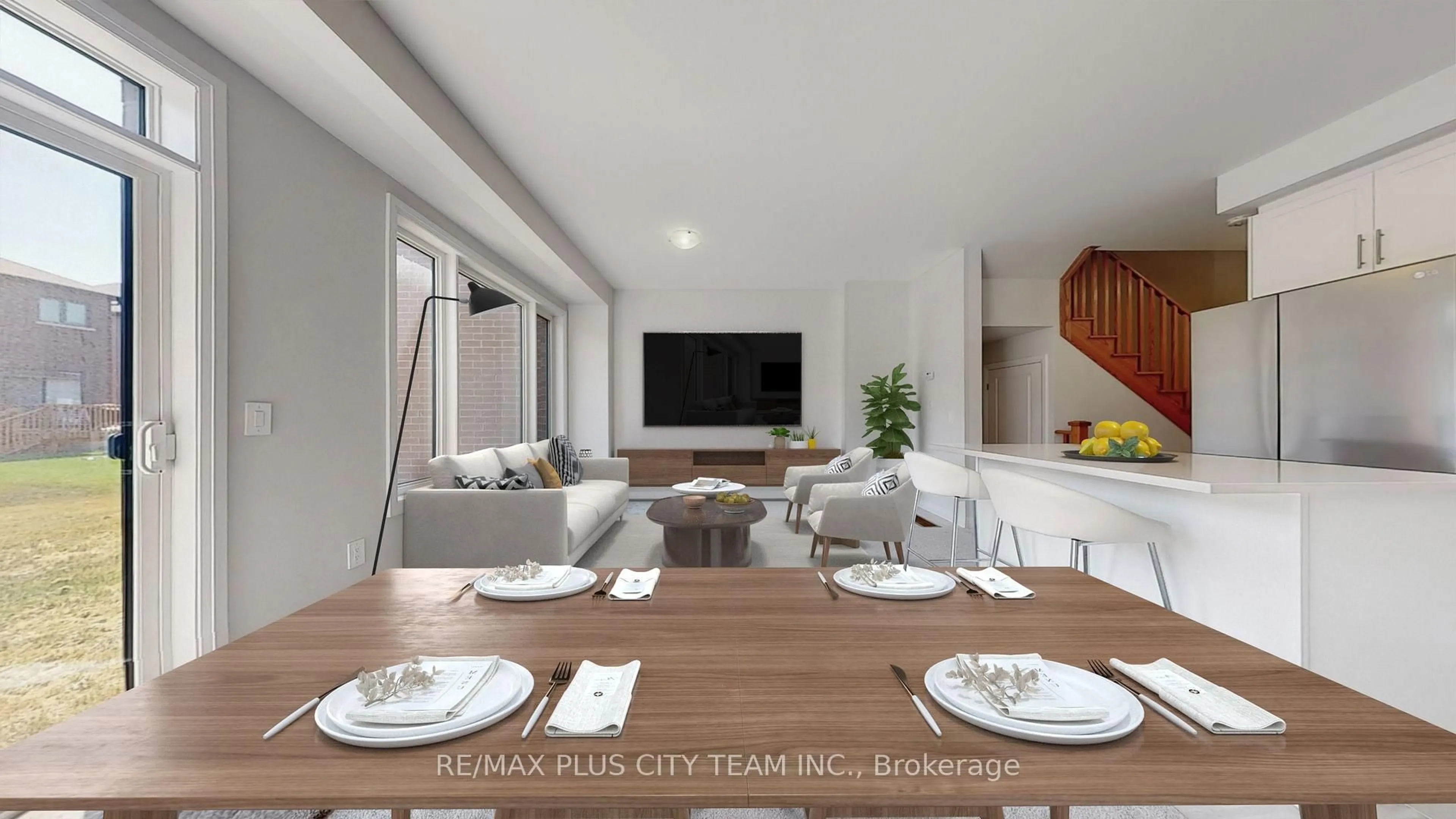 Living room with furniture, unknown for 32 Keenan St, Kawartha Lakes Ontario K9V 6C2