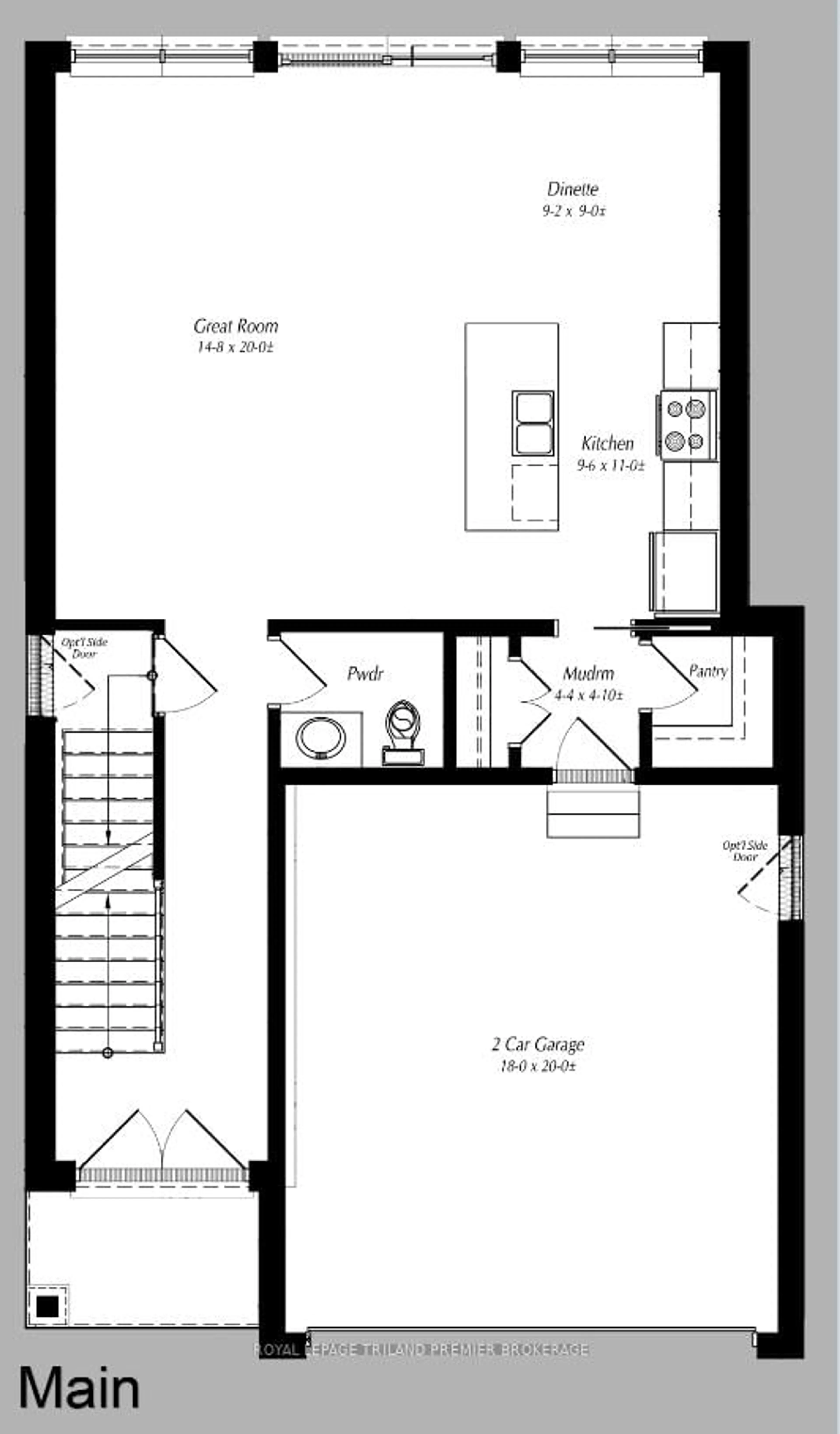 Floor plan for 2825 Buroak Dr, London North Ontario N6G 0X8