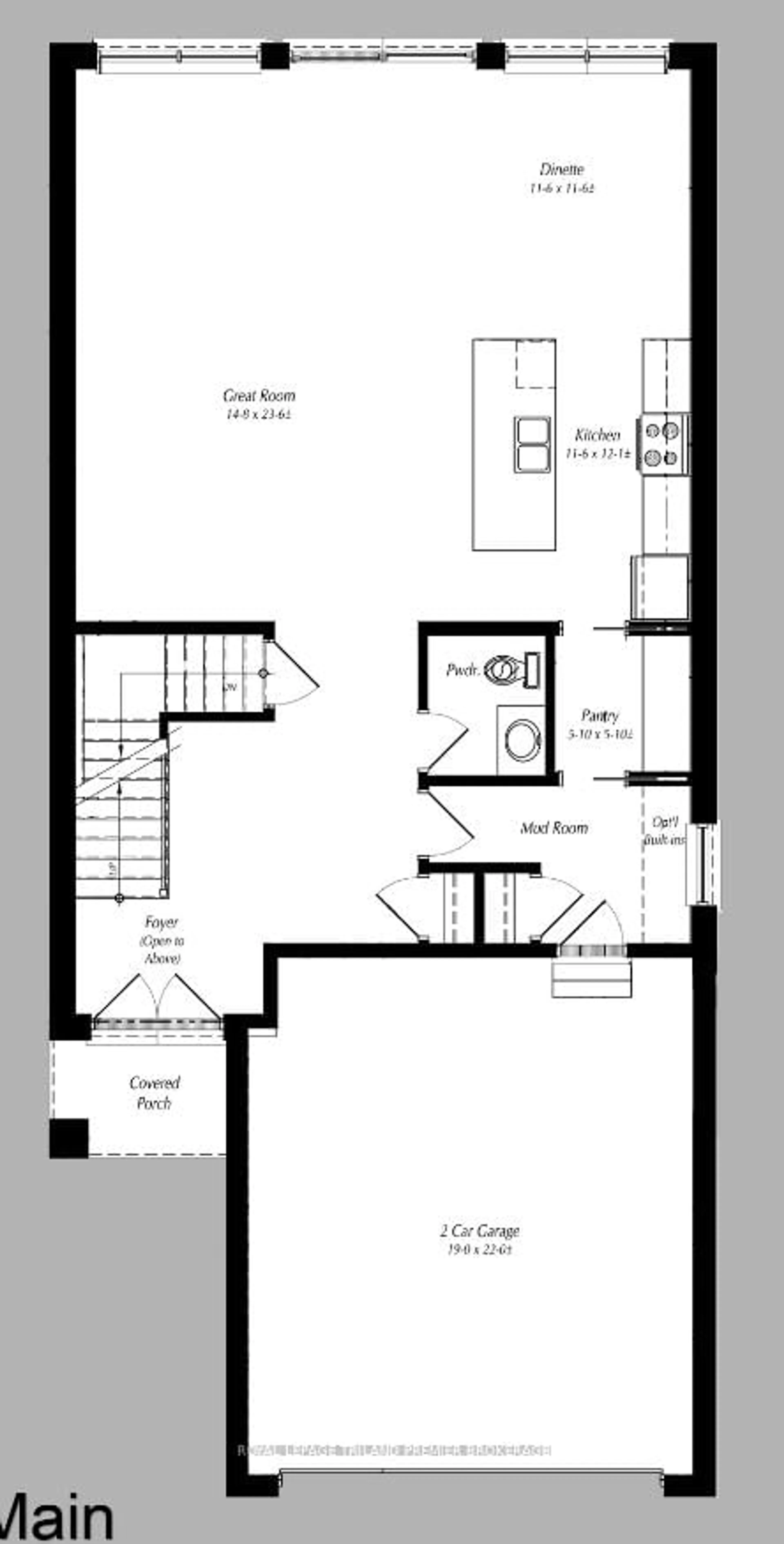 Floor plan for 83 DEARING Dr, South Huron Ontario N0M 1T0