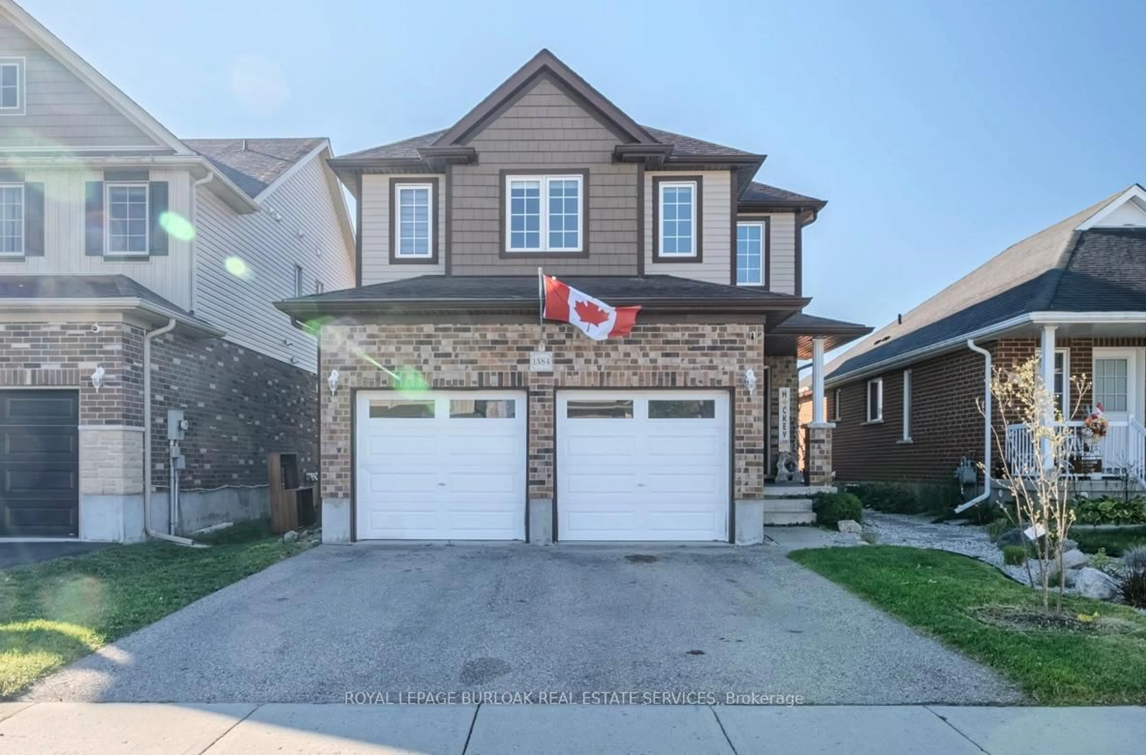 Home with brick exterior material, street for 1384 Caen Ave, Woodstock Ontario N4T 0J3