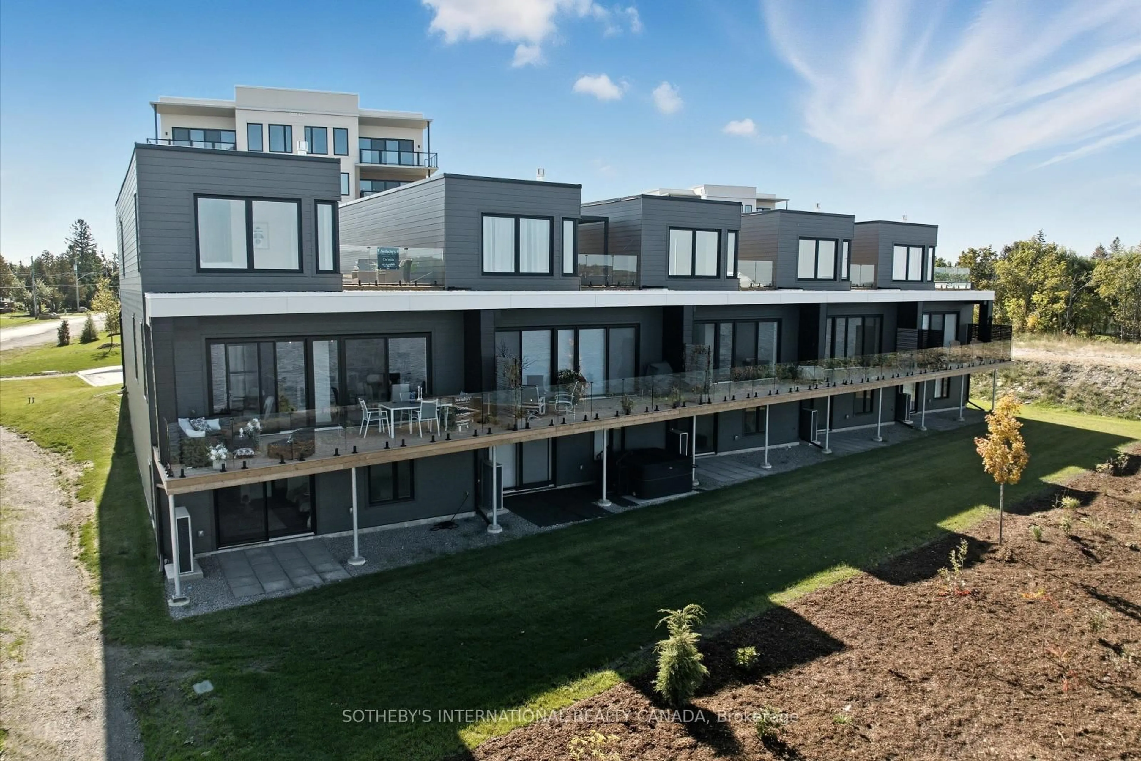 A pic from outside/outdoor area/front of a property/back of a property/a pic from drone, unknown for 19 West St N St #17, Kawartha Lakes Ontario K0M 1N0