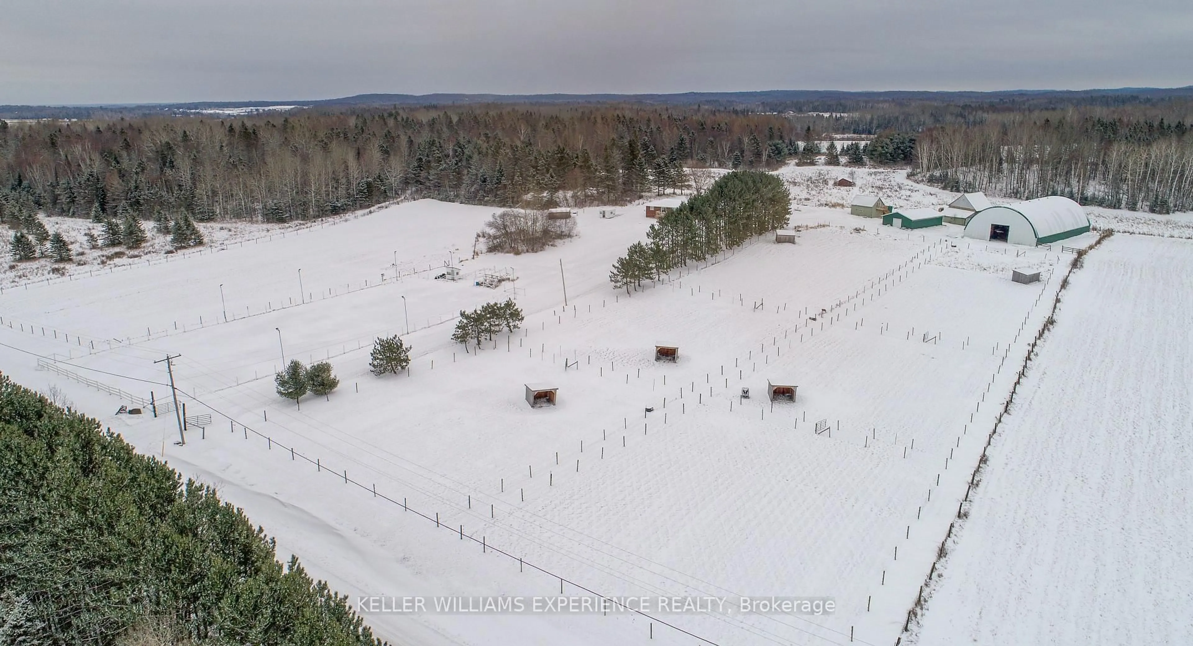 A pic from outside/outdoor area/front of a property/back of a property/a pic from drone, unknown for 744 Trunk Rd, Bonfield Ontario P0H 2E0