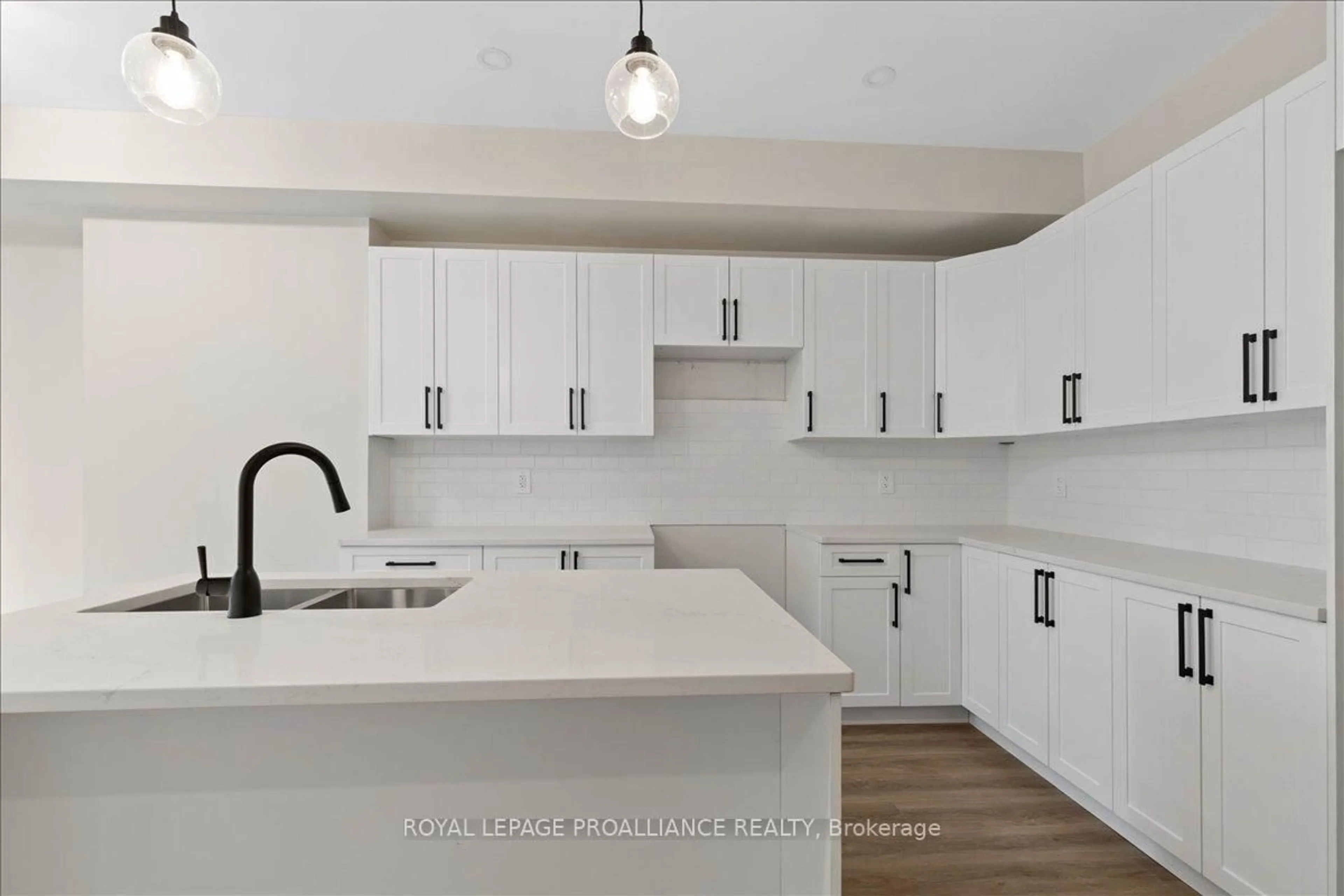 Open concept kitchen, ceramic/tile floor for 293 Church St, Greater Napanee Ontario K7R 1C5