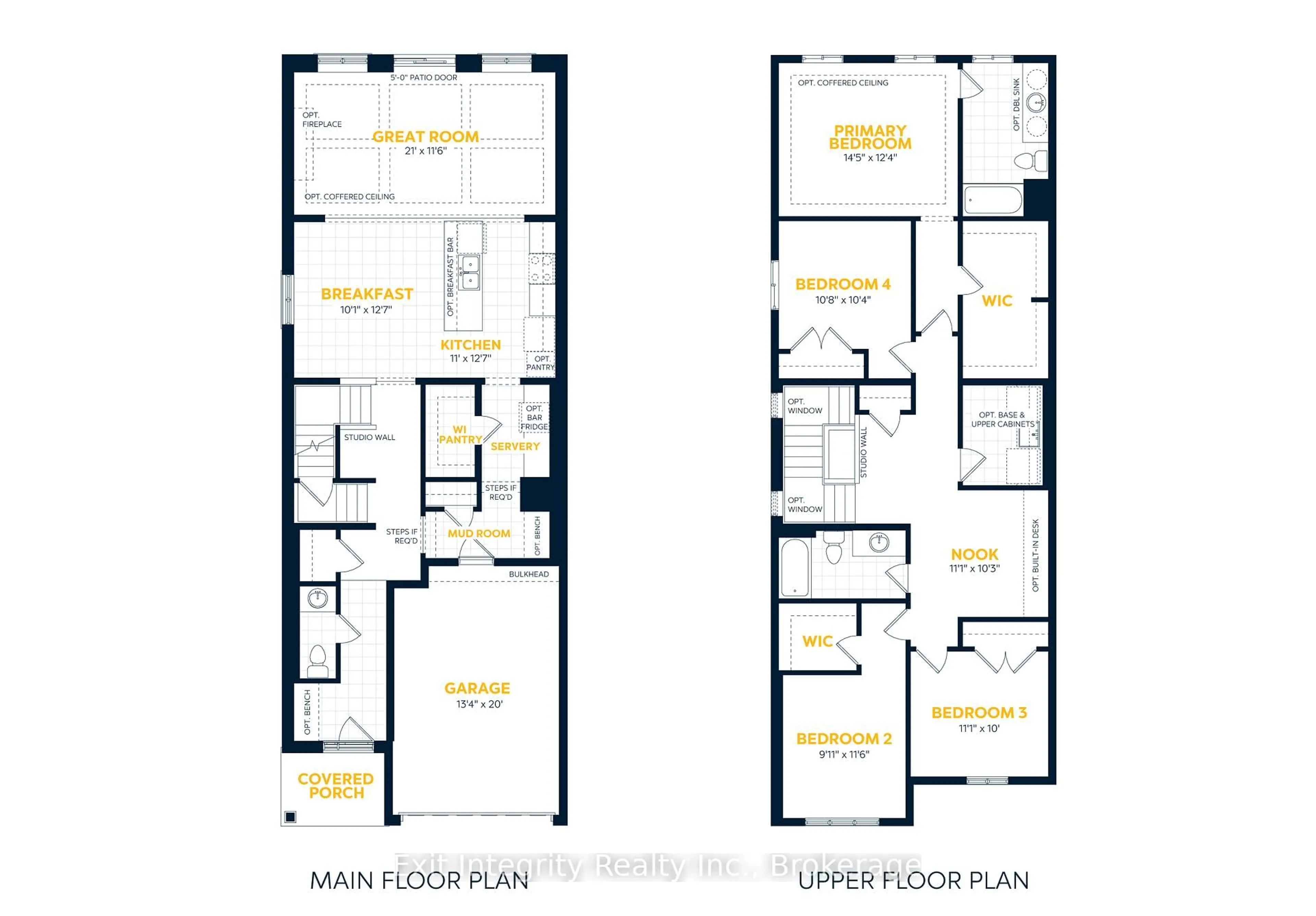 Floor plan for Lot 24 Grange Rd, Guelph Ontario N1E 6N8