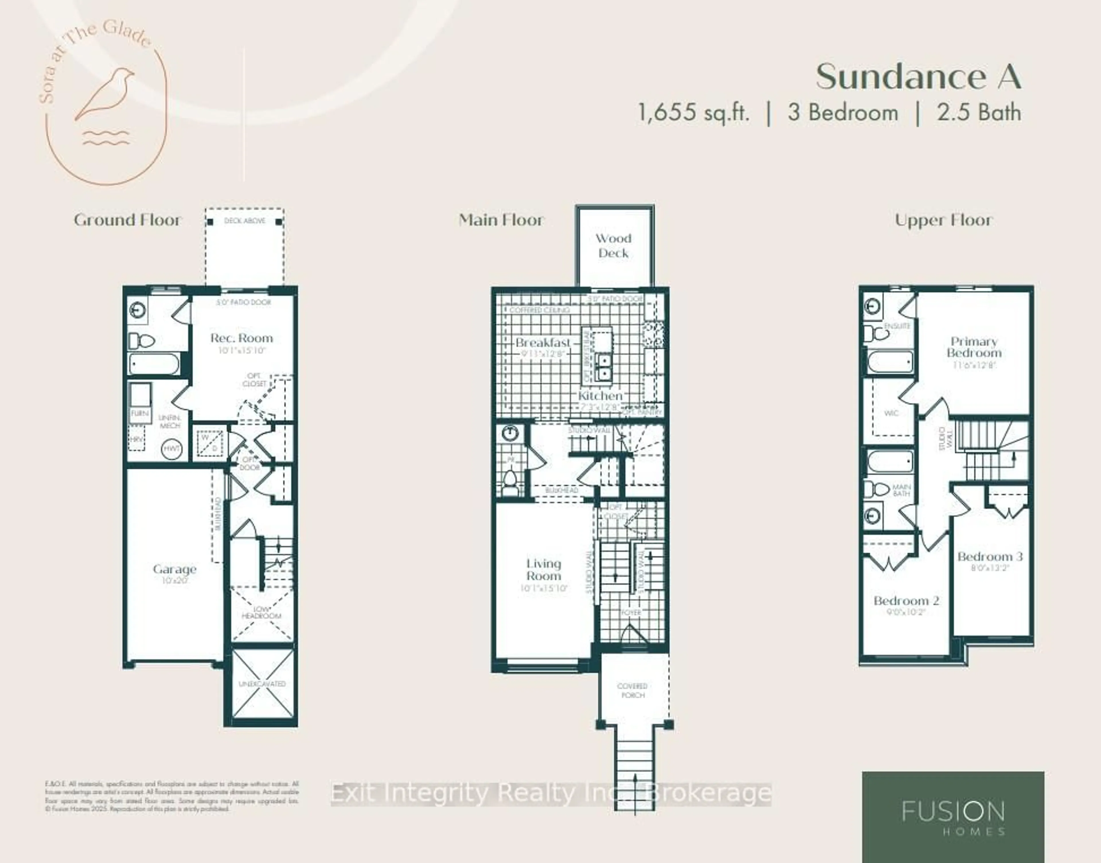 Floor plan for 21 Sora Lane, Guelph Ontario N1E 0T4