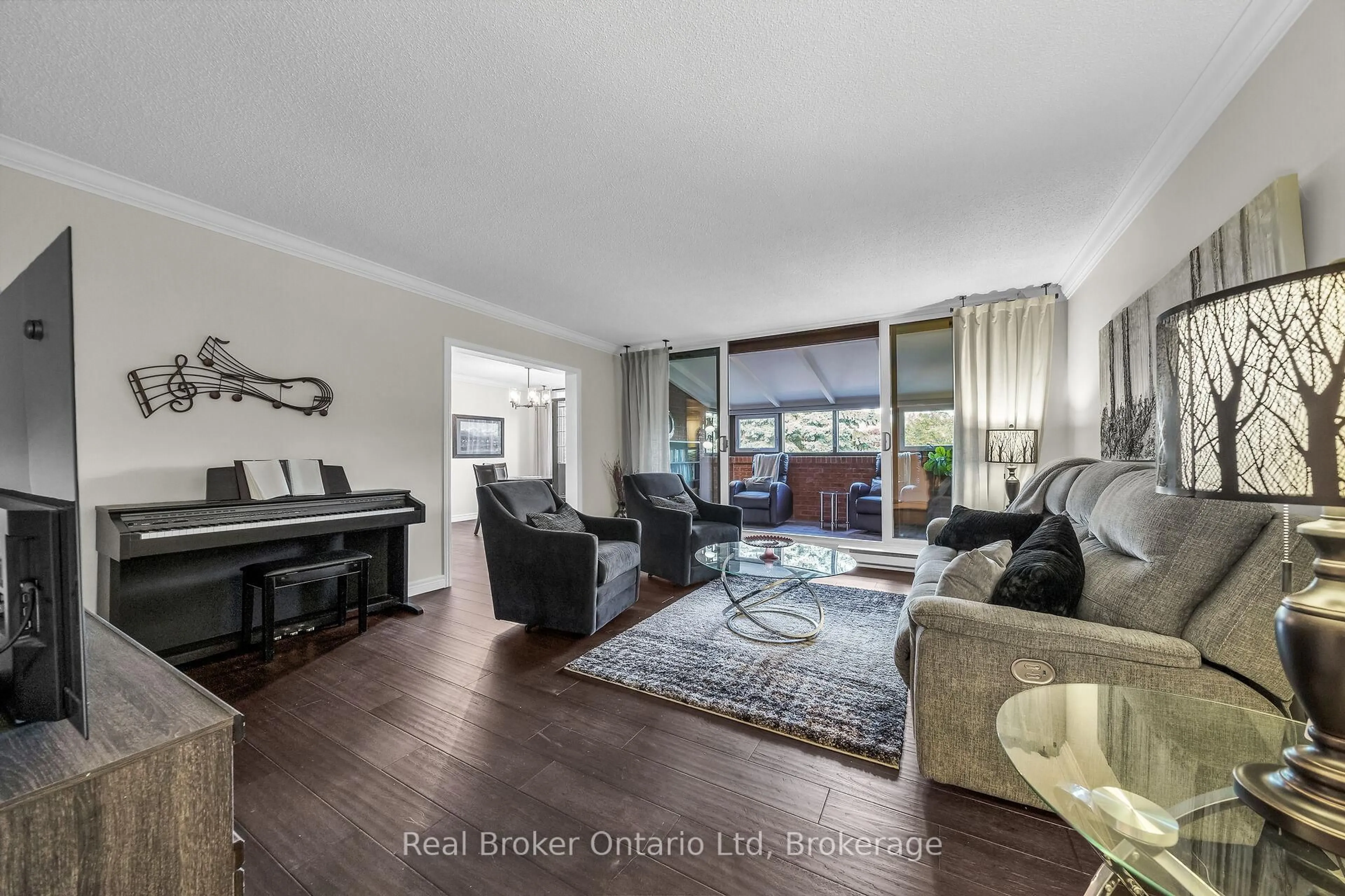 Living room with furniture, unknown for 150 Wilson St #314, Hamilton Ontario L9G 4E7