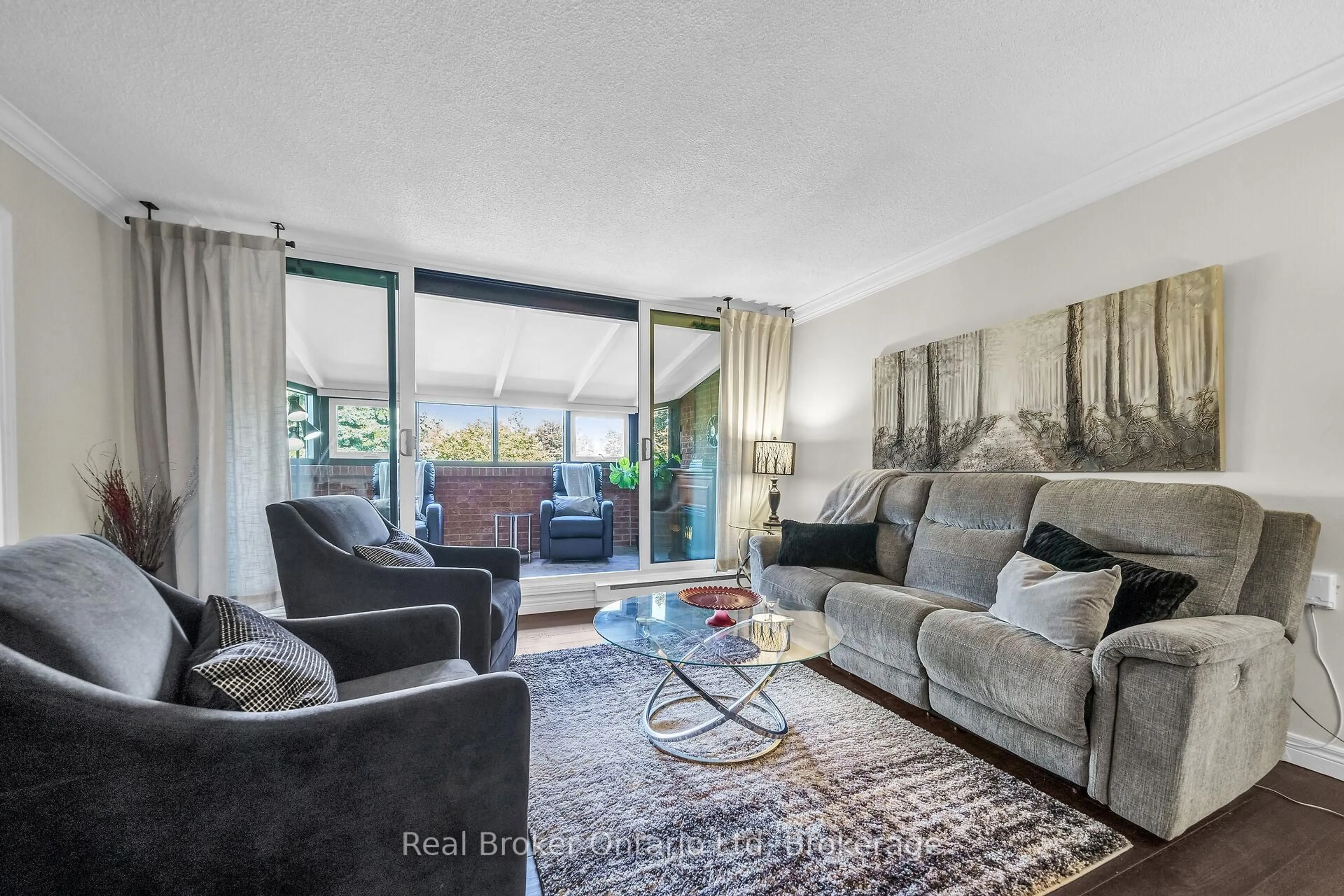 Living room with furniture, unknown for 150 Wilson St #314, Hamilton Ontario L9G 4E7