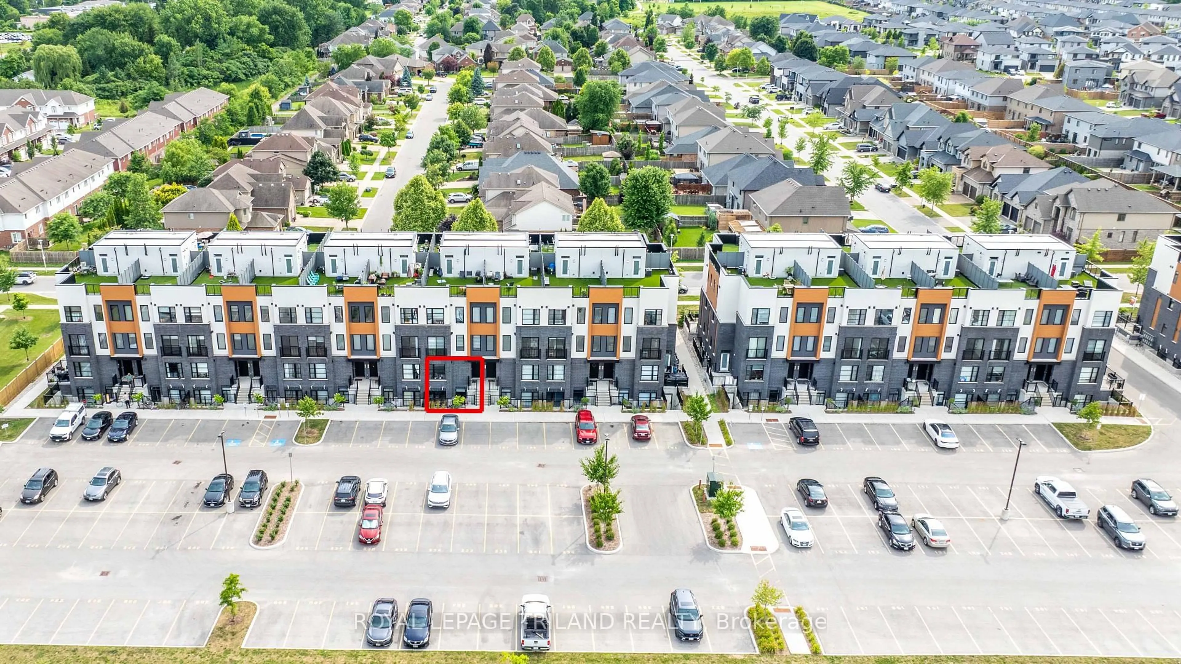 A pic from outside/outdoor area/front of a property/back of a property/a pic from drone, street for 3900 Savoy St #129, London South Ontario N6P 0H9