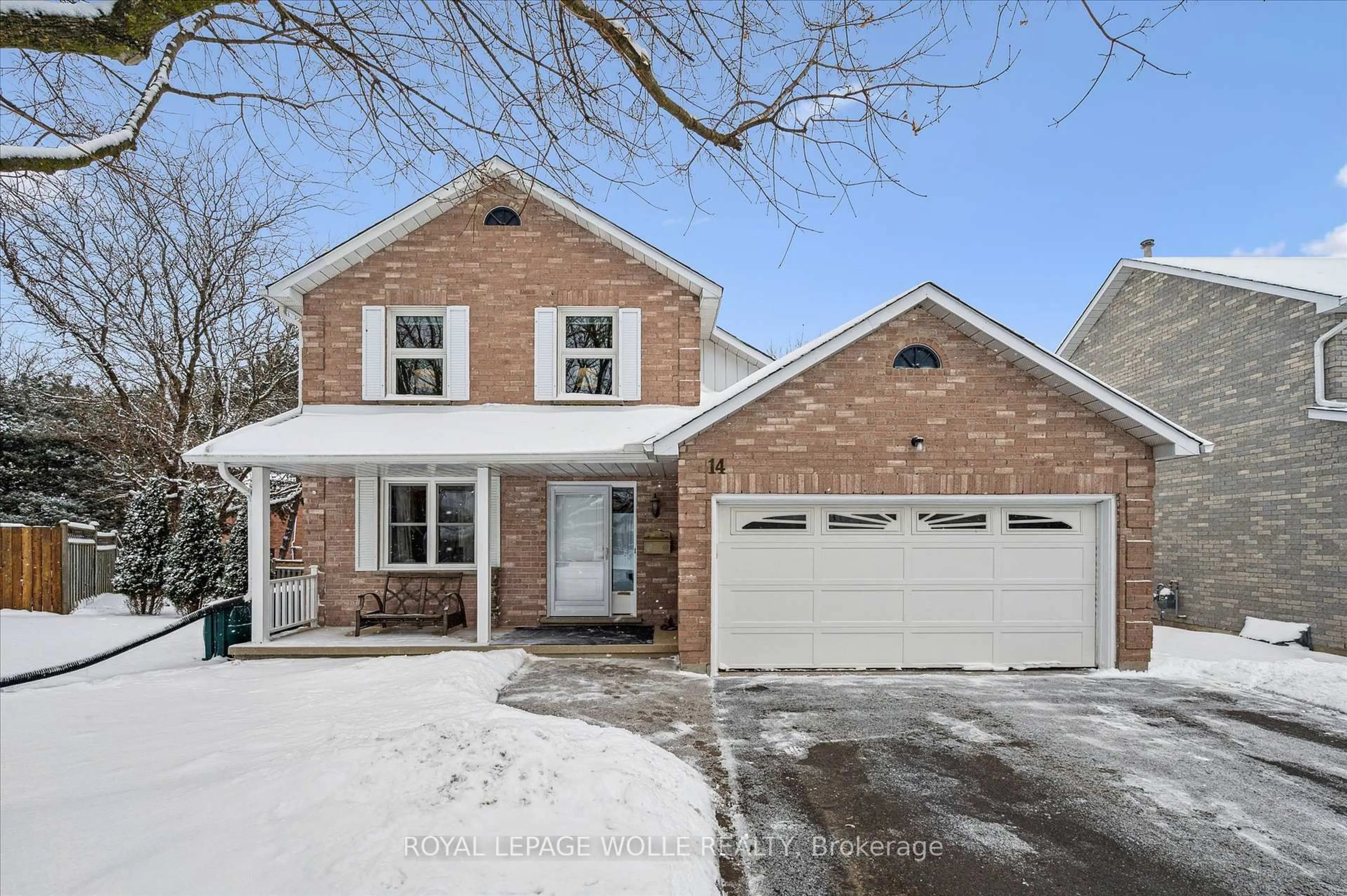 Home with brick exterior material, street for 14 Bitzer Crt, Cambridge Ontario N3C 3R6