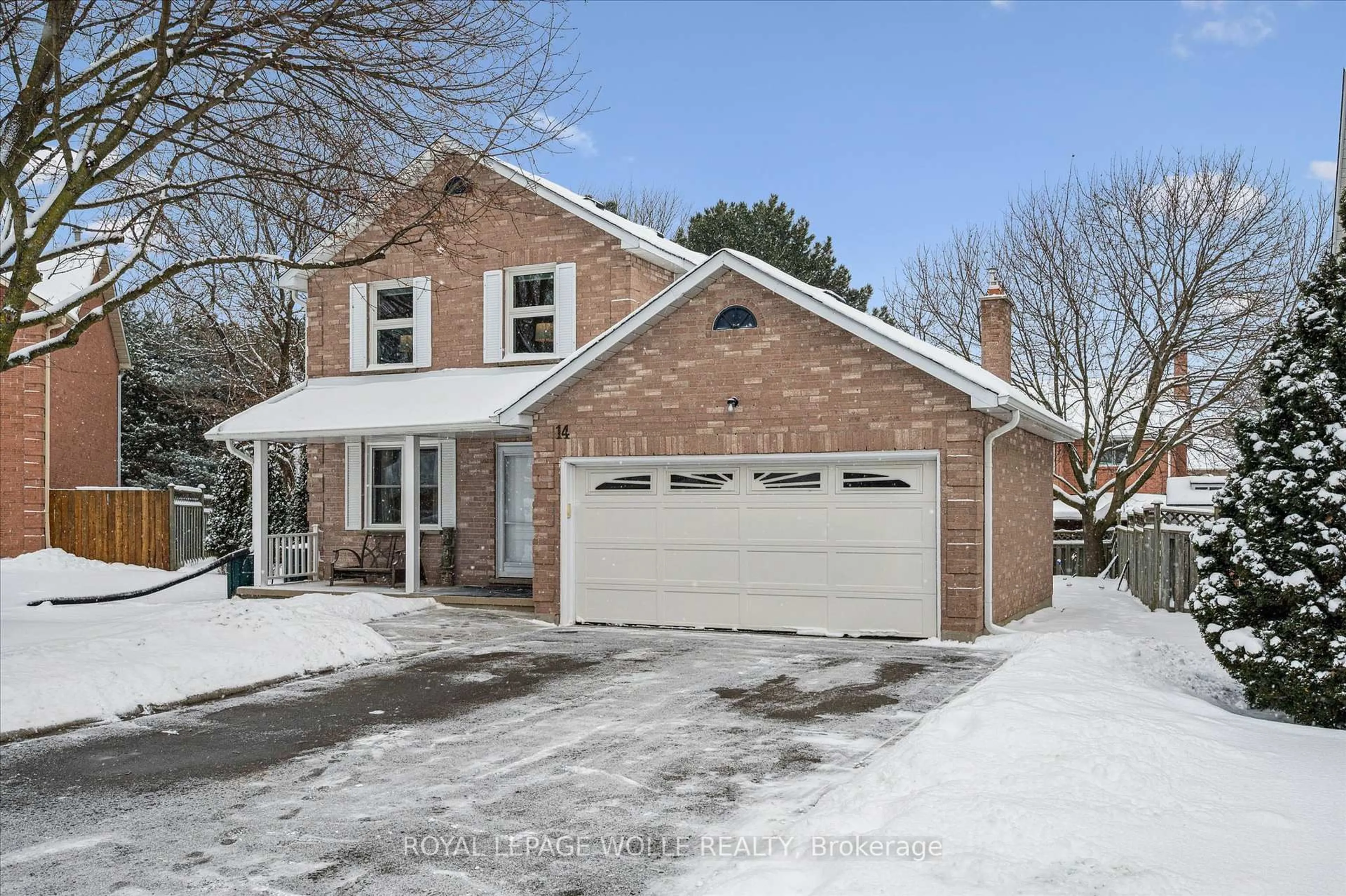 Home with brick exterior material, street for 14 Bitzer Crt, Cambridge Ontario N3C 3R6