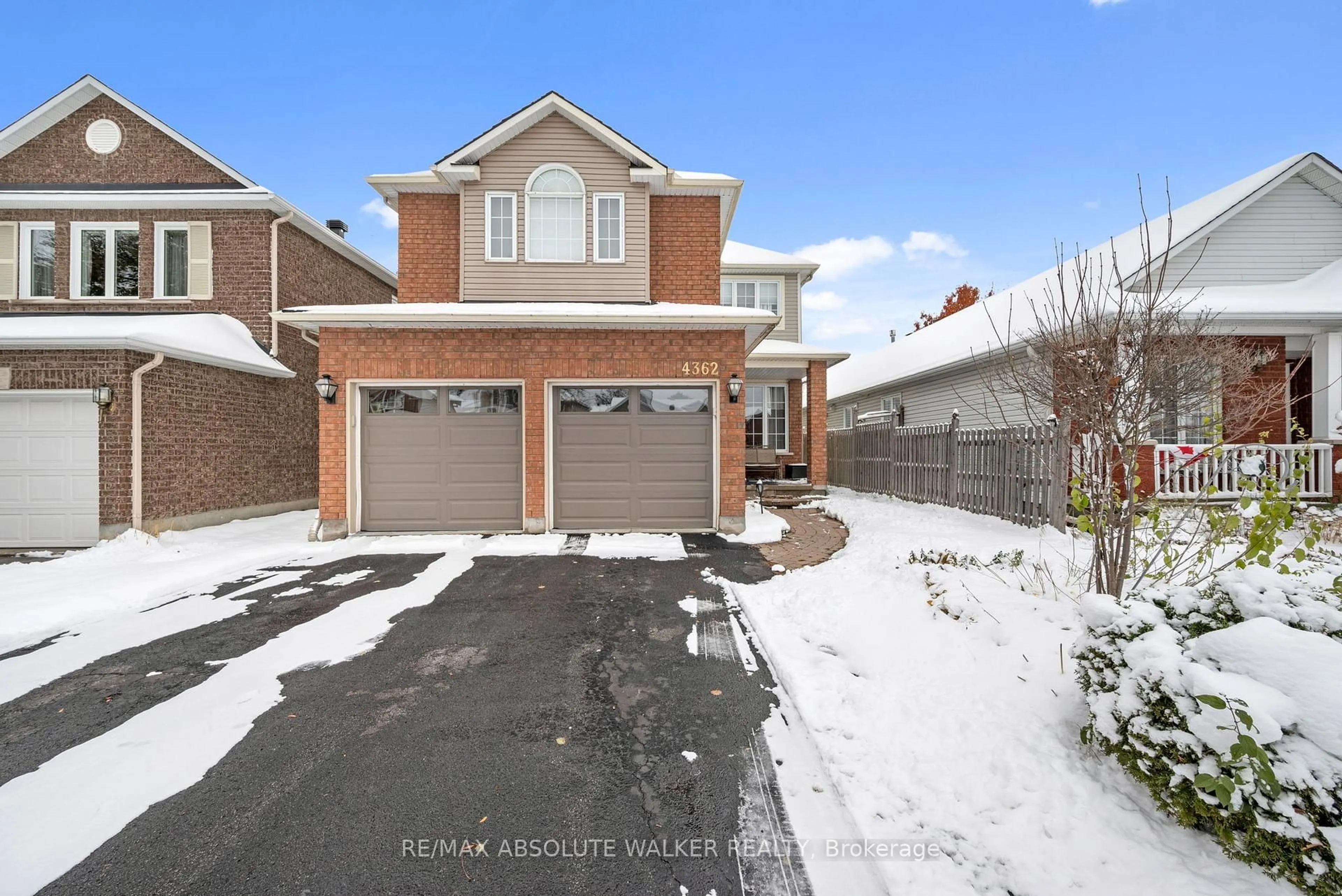 Home with brick exterior material, street for 4362 Rainforest Dr, Ottawa Ontario K1V 1L4