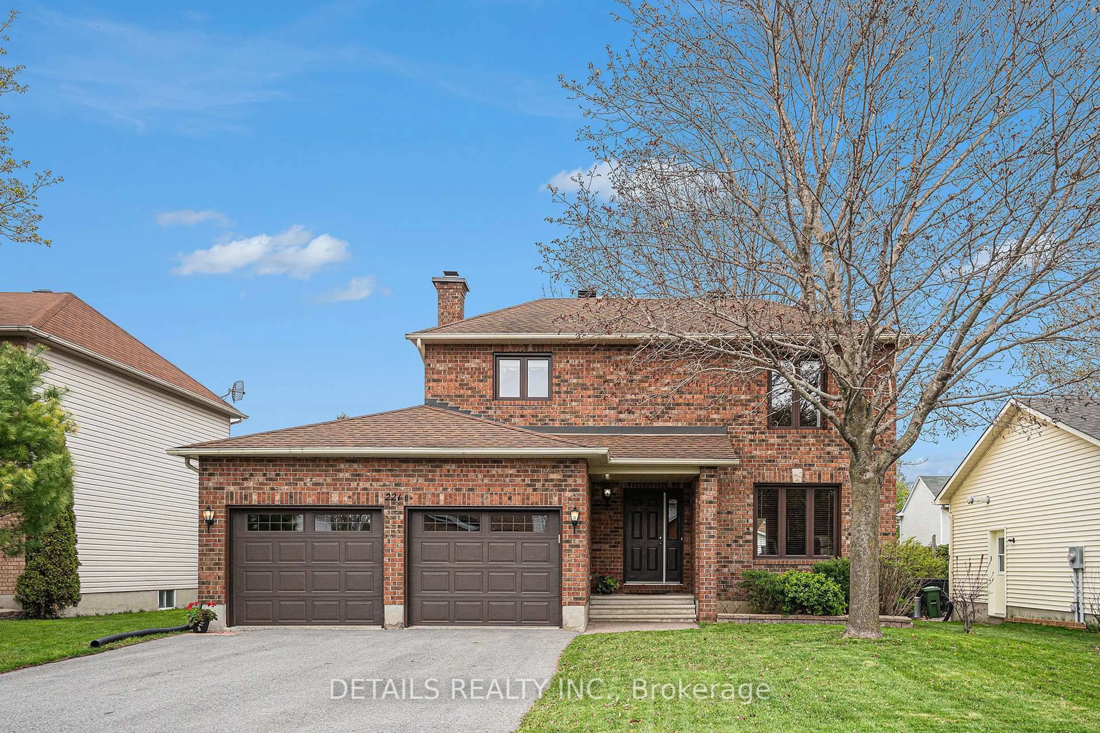 Home with brick exterior material, street for 221 Macdougall St, Russell Ontario K4R 1A5