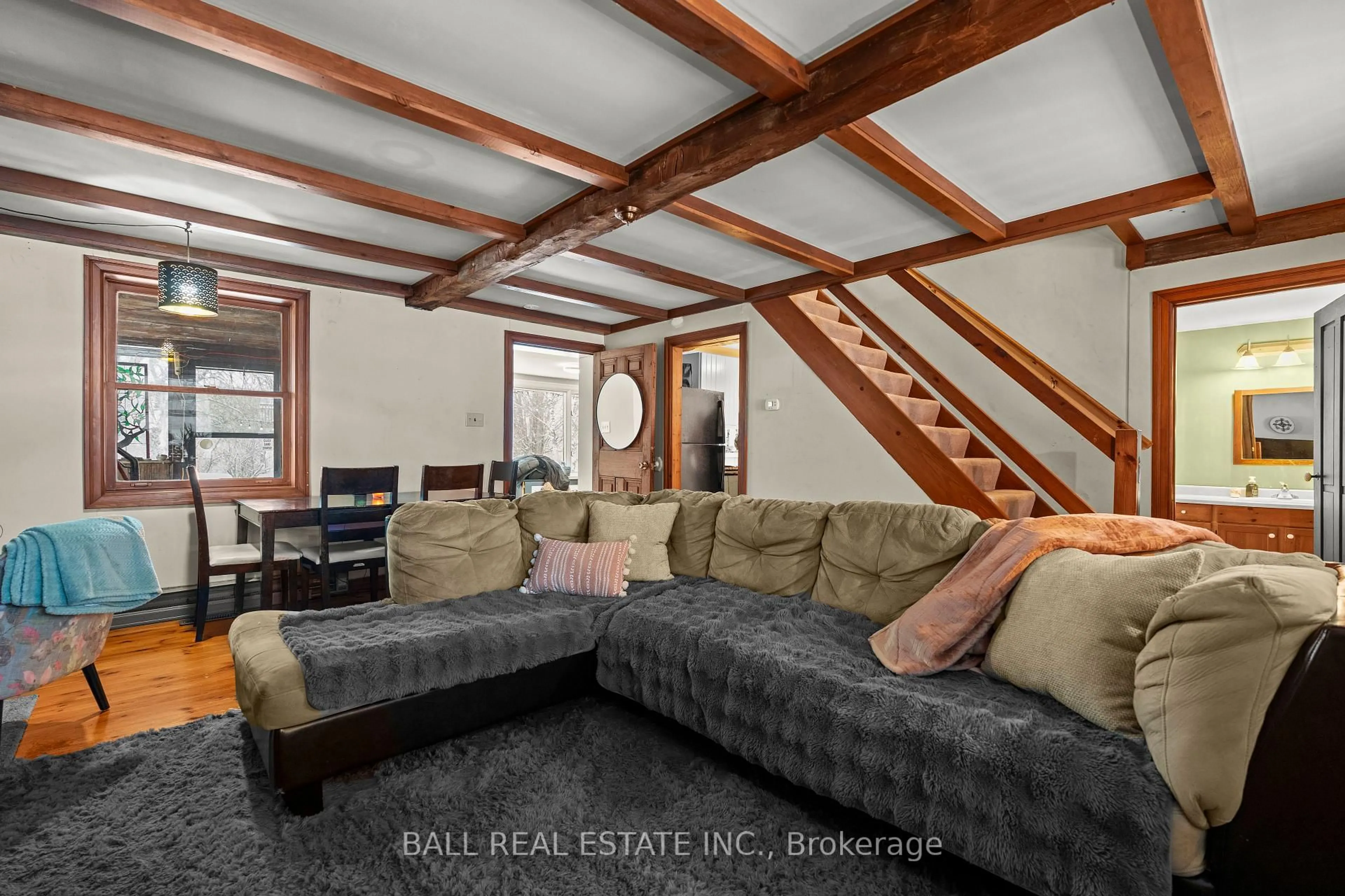 Living room with furniture, unknown for 1416 Fleetwood Rd, Kawartha Lakes Ontario L0A 1A0