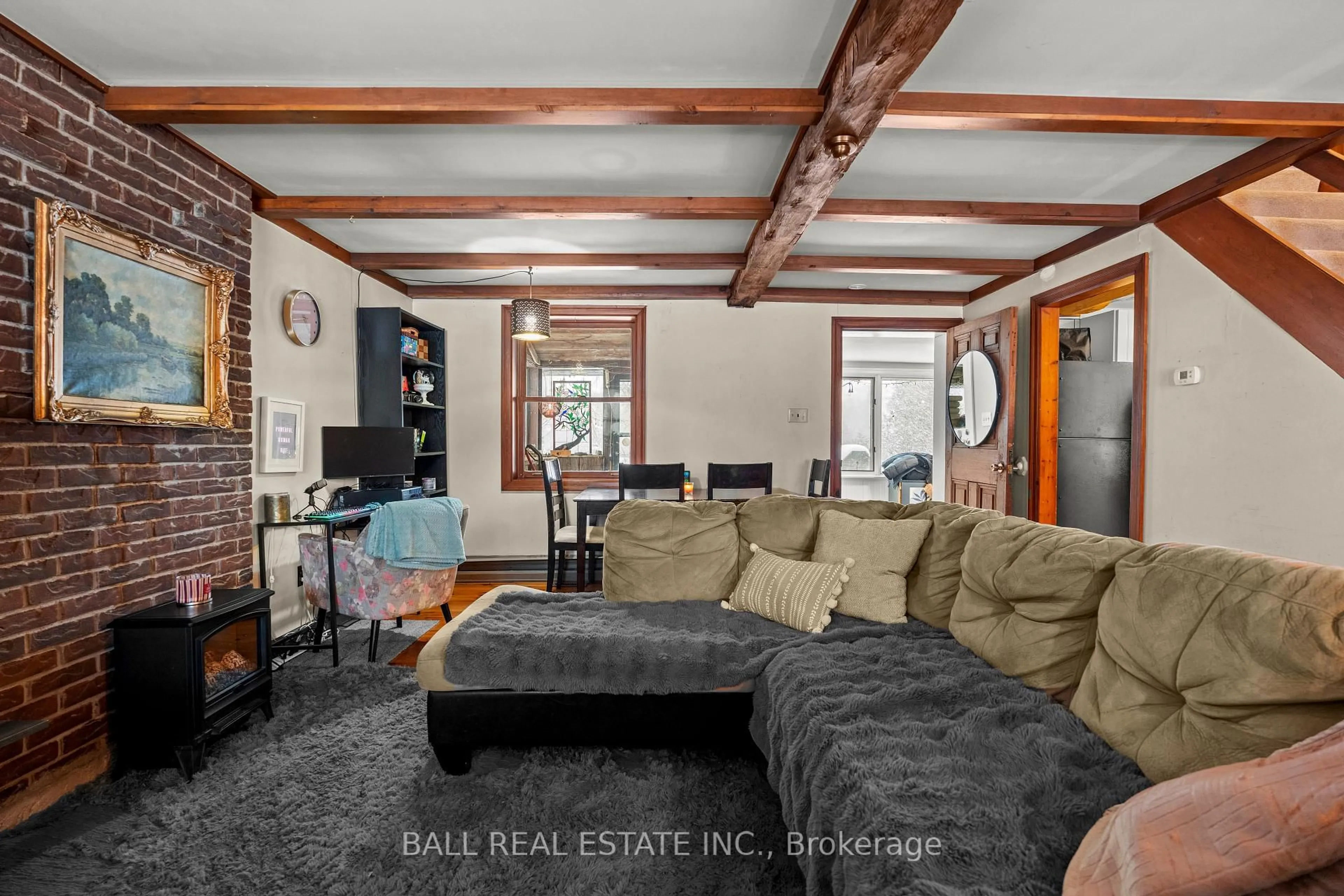 Living room with furniture, unknown for 1416 Fleetwood Rd, Kawartha Lakes Ontario L0A 1A0