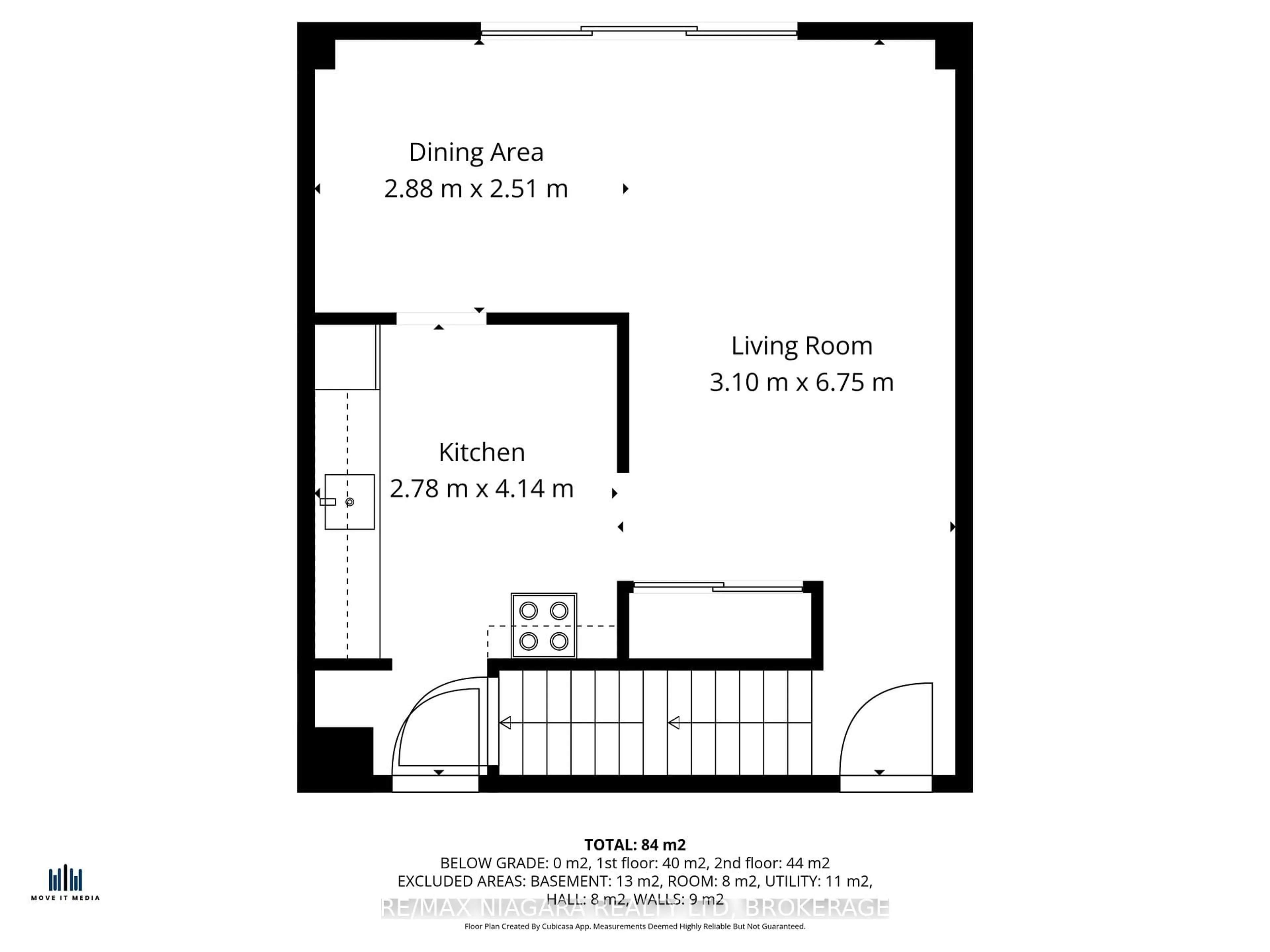 Floor plan for 17 Old Pine Tr #152, St. Catharines Ontario L2R 4R3