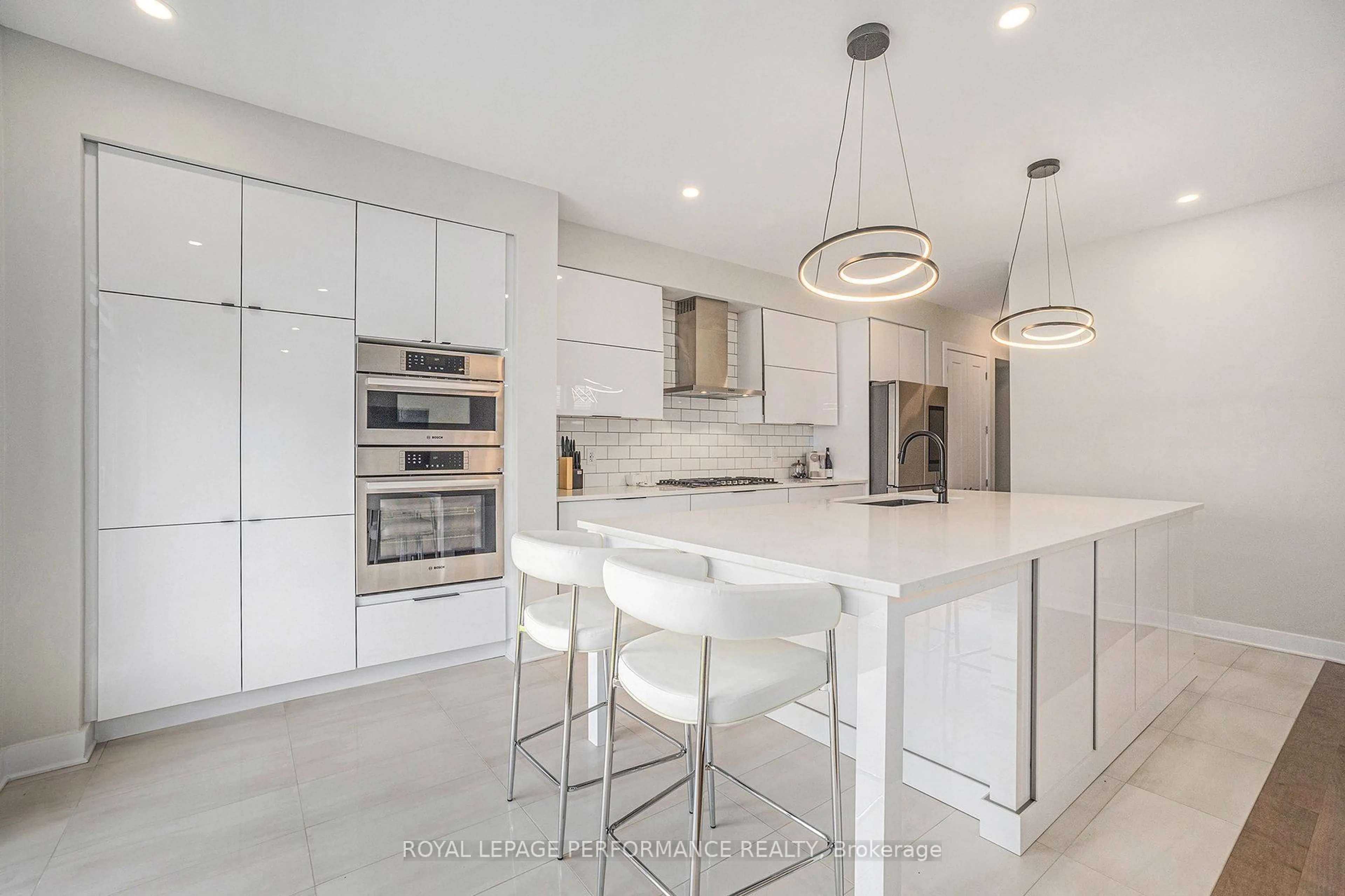 Contemporary kitchen, ceramic/tile floor for 233 Beaugency St, Ottawa Ontario K1W 0T2