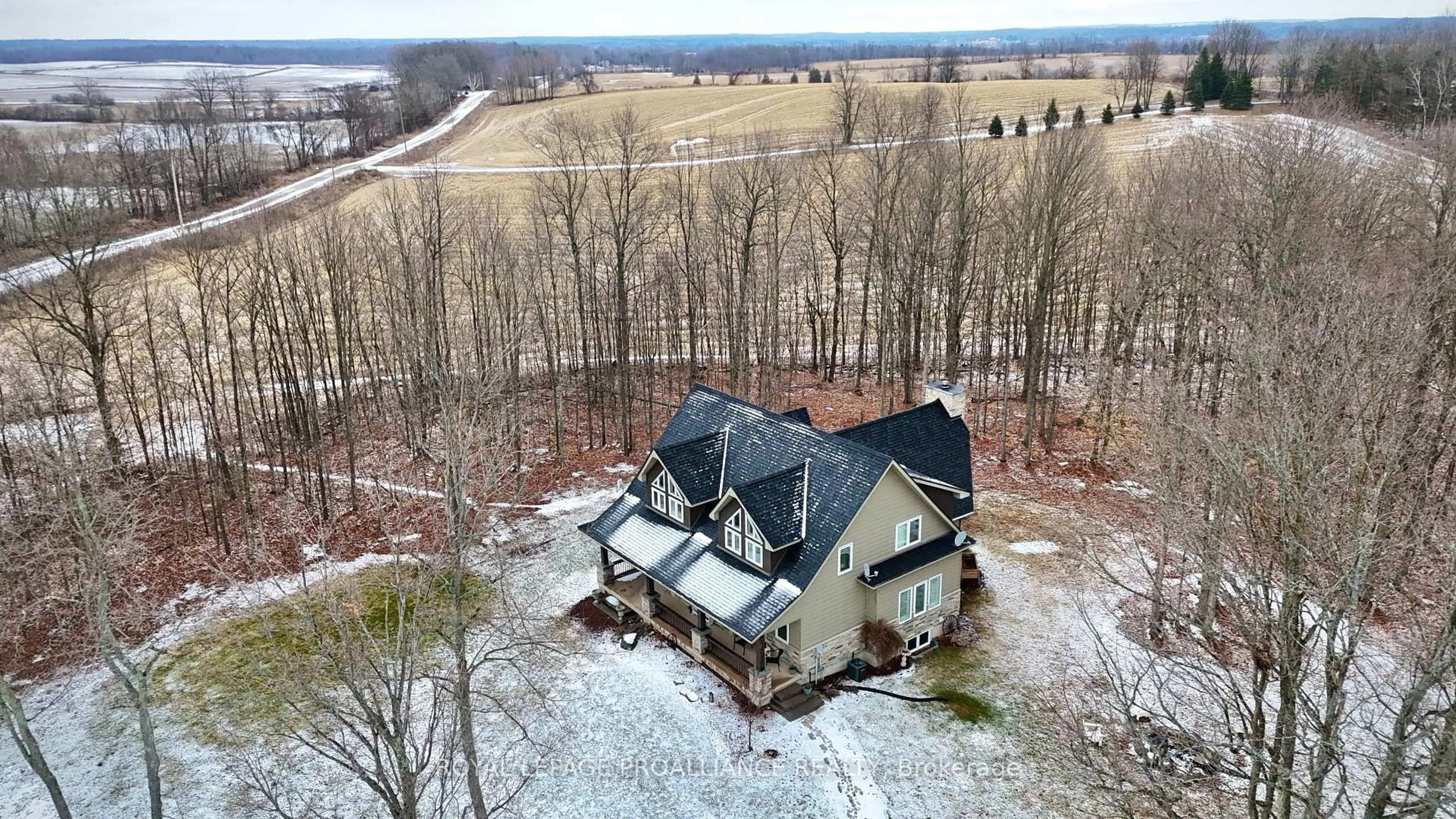 A pic from outside/outdoor area/front of a property/back of a property/a pic from drone, unknown for 123 Mcconnell Rd, Stirling Ontario K0K 3E0