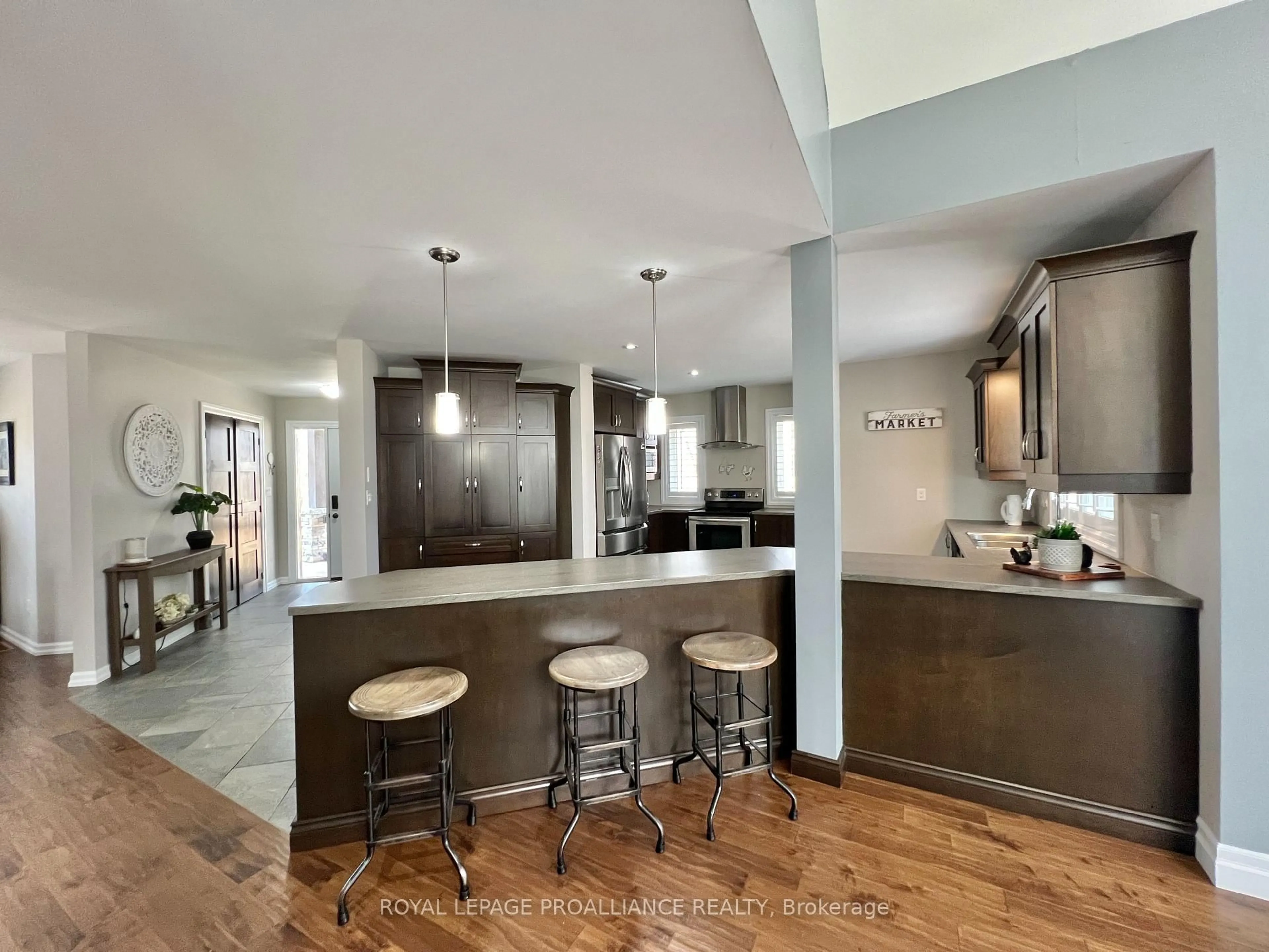 Open concept kitchen, unknown for 123 Mcconnell Rd, Stirling Ontario K0K 3E0