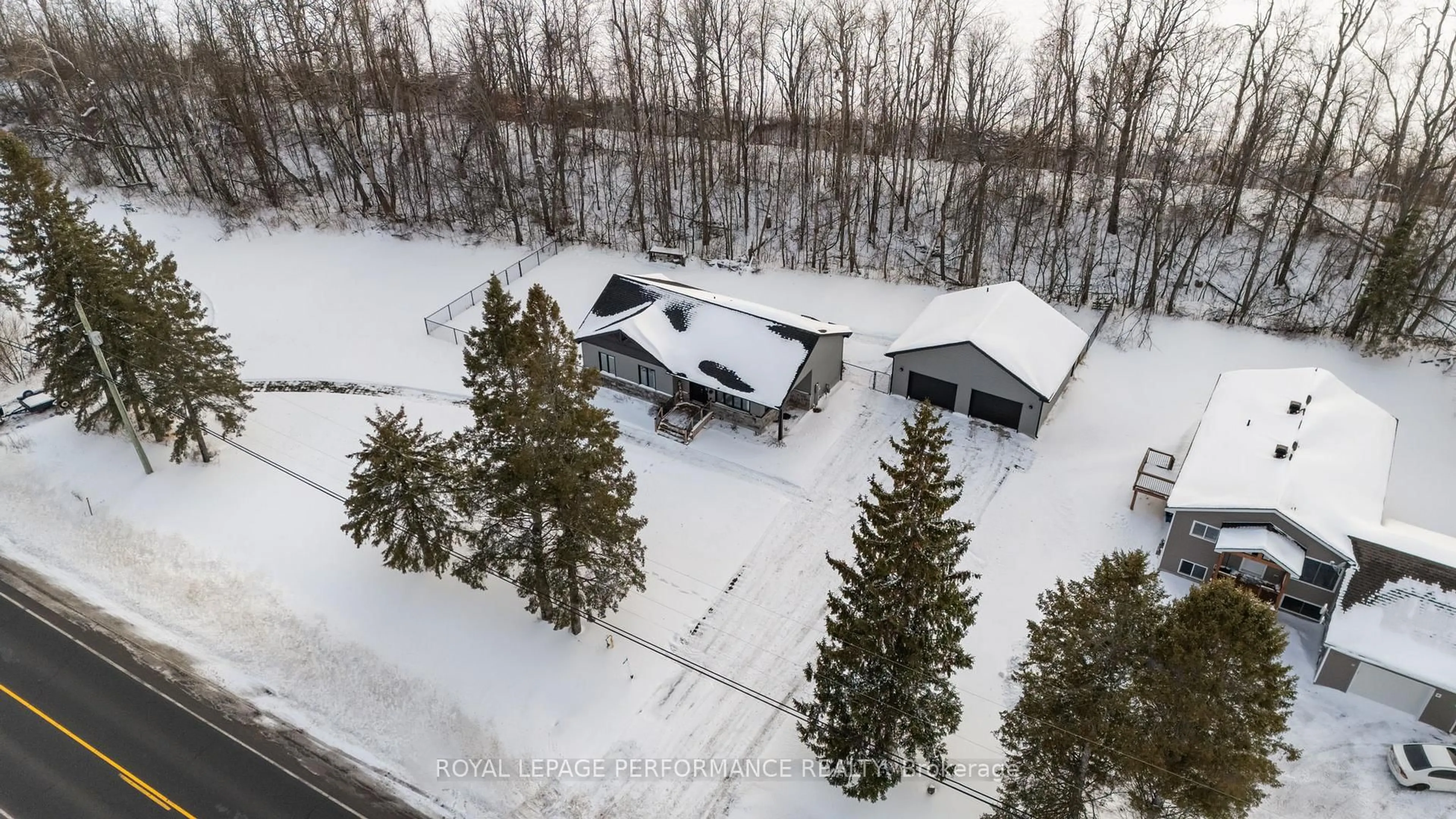 A pic from outside/outdoor area/front of a property/back of a property/a pic from drone, unknown for 57 Main St, North Stormont Ontario K0C 1K0