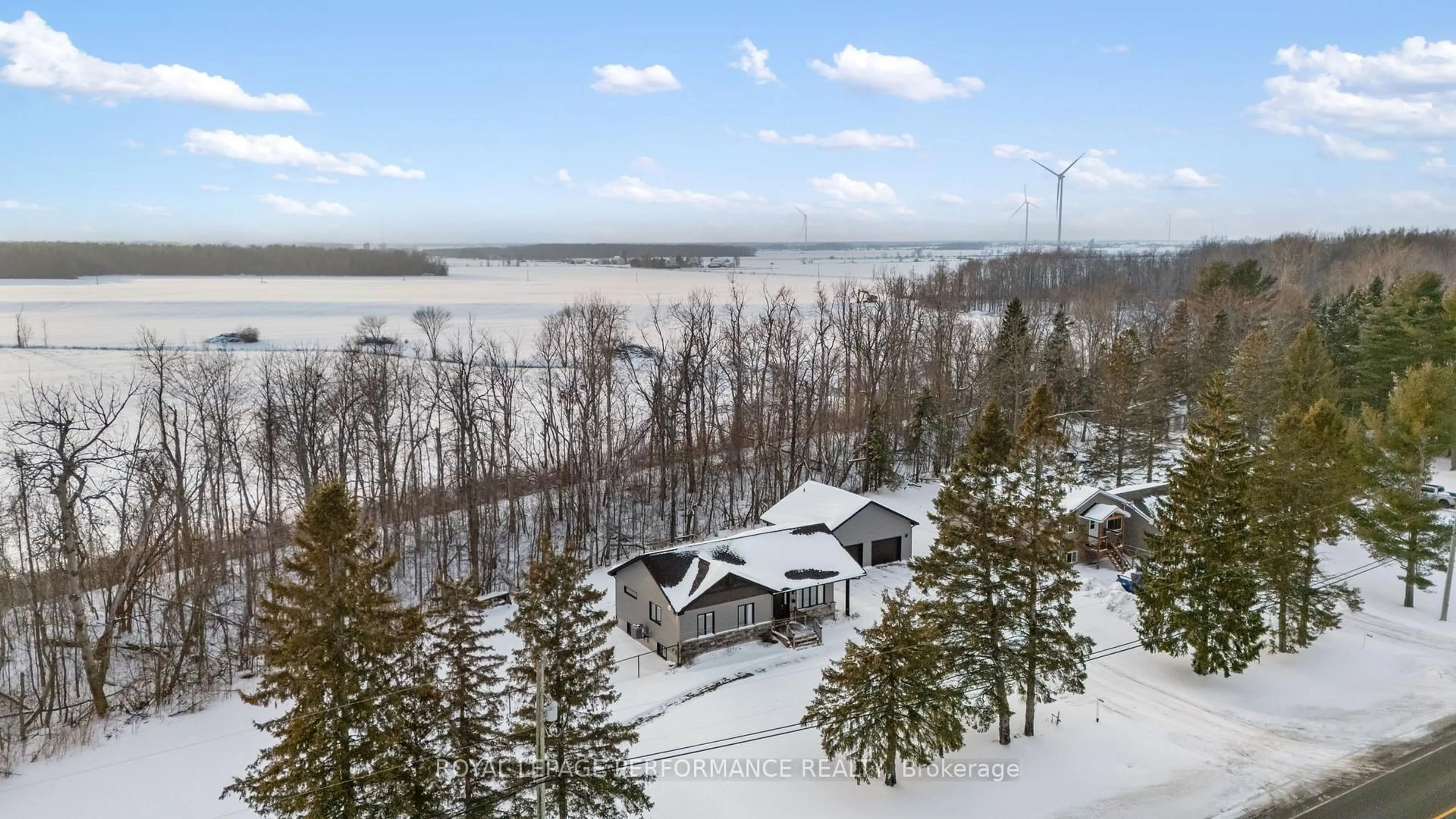 A pic from outside/outdoor area/front of a property/back of a property/a pic from drone, water/lake/river/ocean view for 57 Main St, North Stormont Ontario K0C 1K0